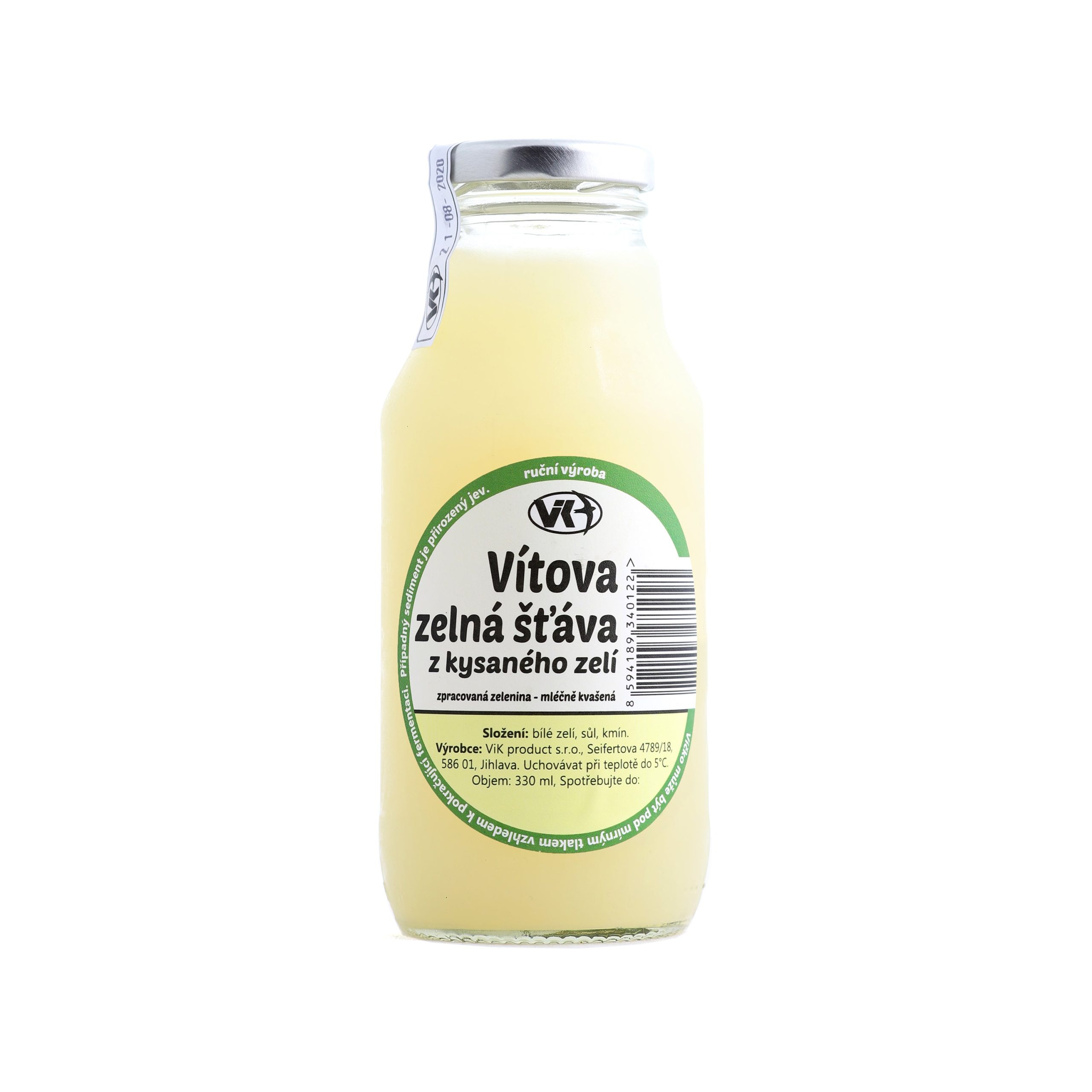 Šťáva Vítova zelná z kysaného zelí 330 ml   VIK PRODUCT ViK product