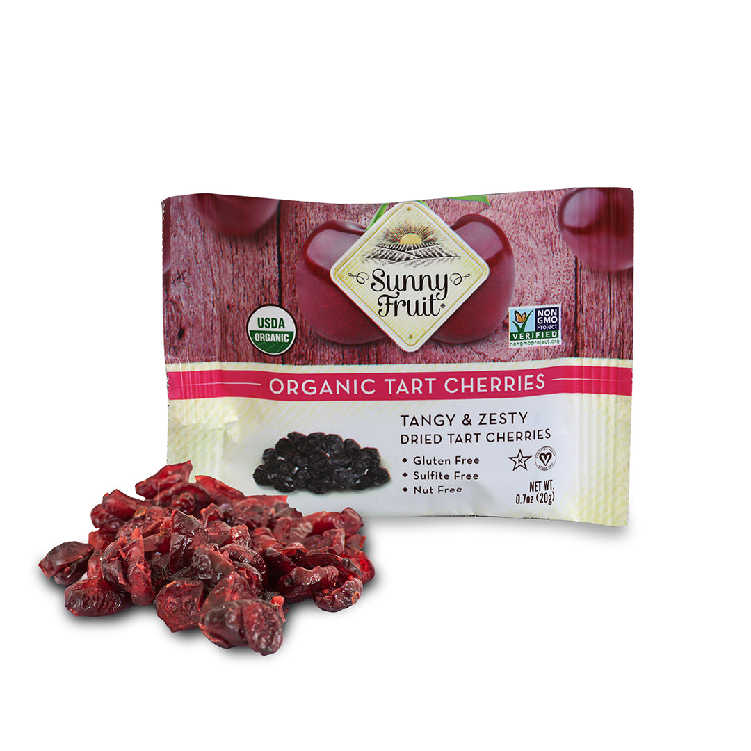 Sunny Fruit Višně sušené na slunci BIO - 20 g - bez přidaného cukru Sunny Fruit