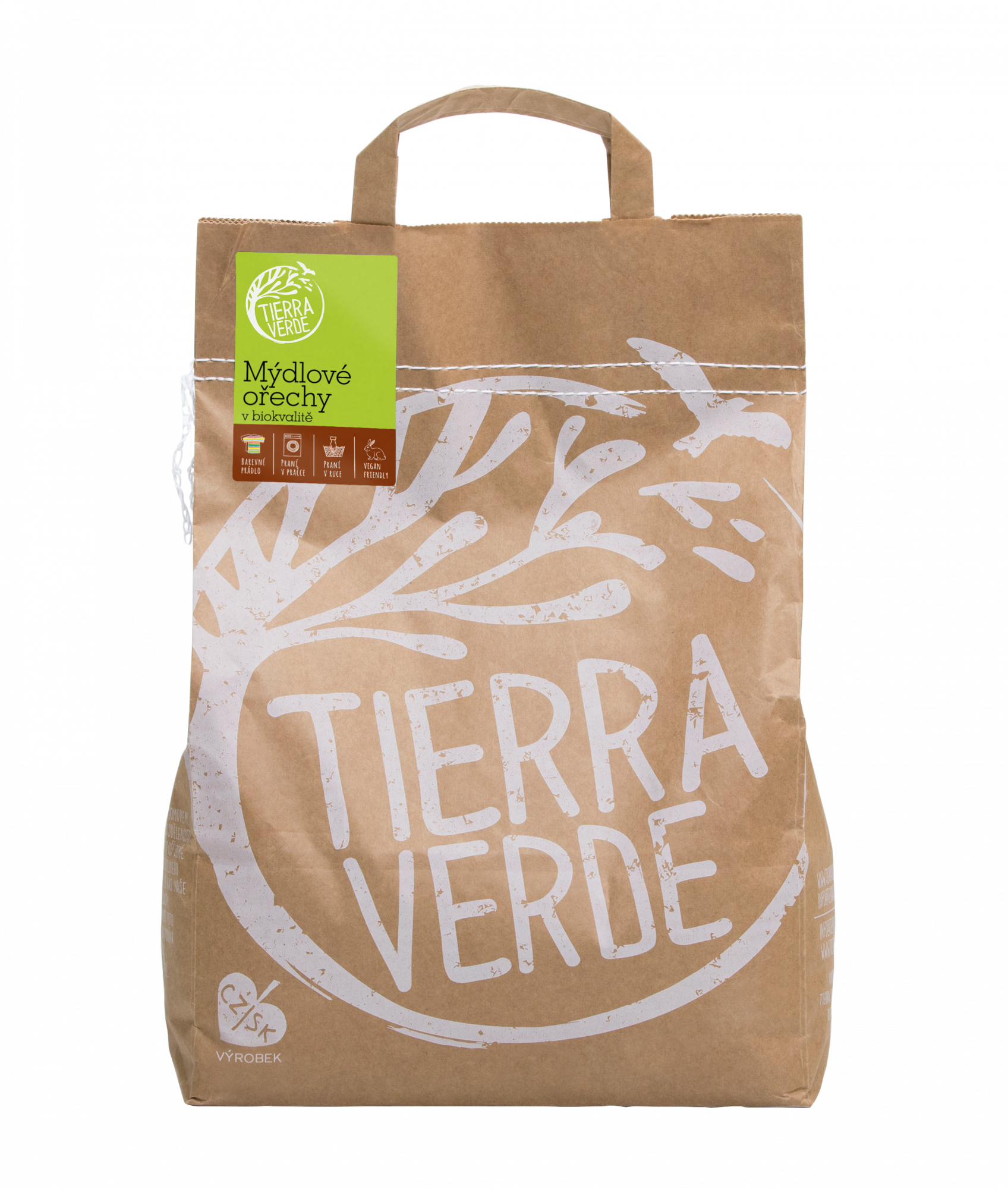 Tierra Verde Mýdlové ořechy na praní - 1 kg - v bio kvalitě Tierra Verde
