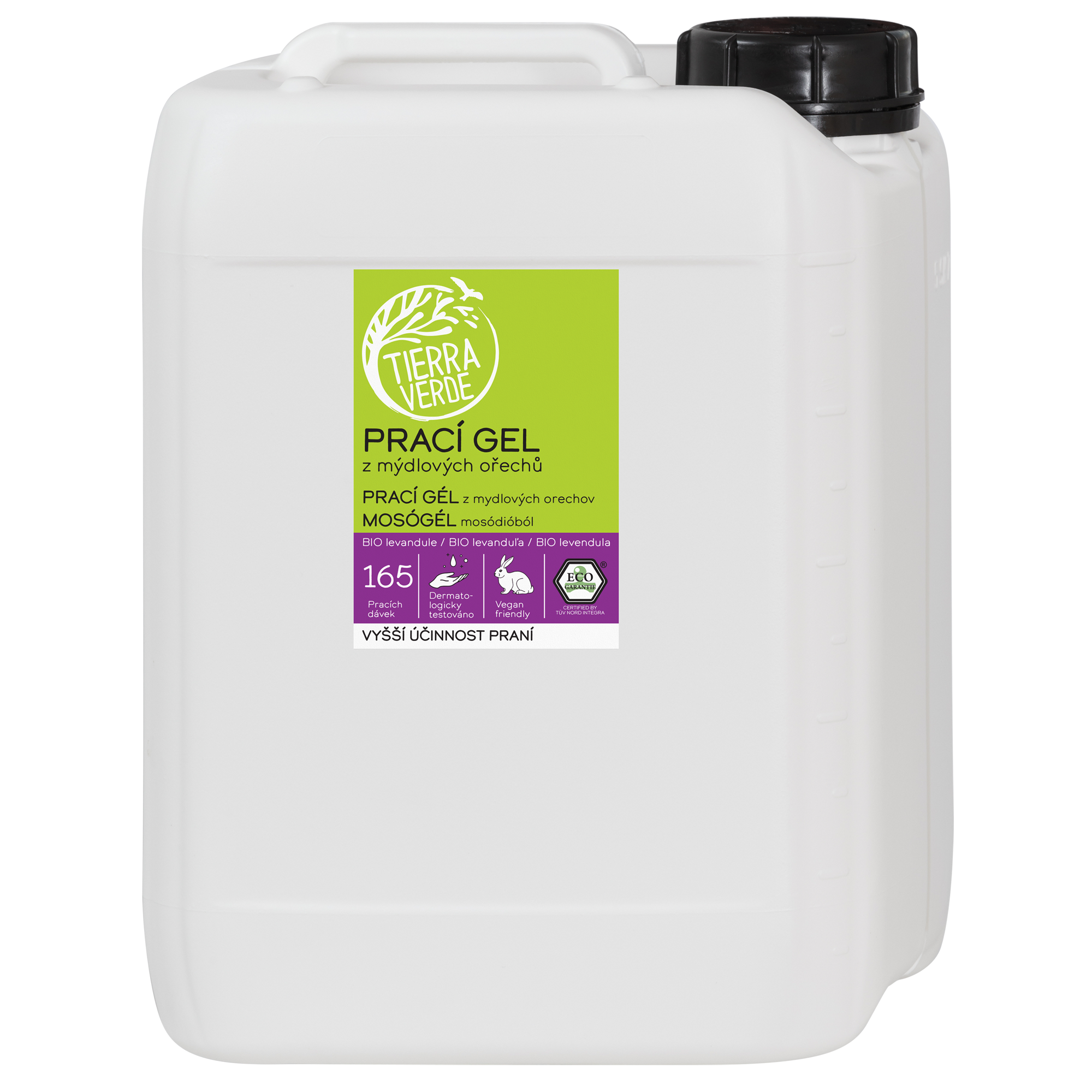 Tierra Verde Prací gel s BIO levandulí - 5 l Tierra Verde