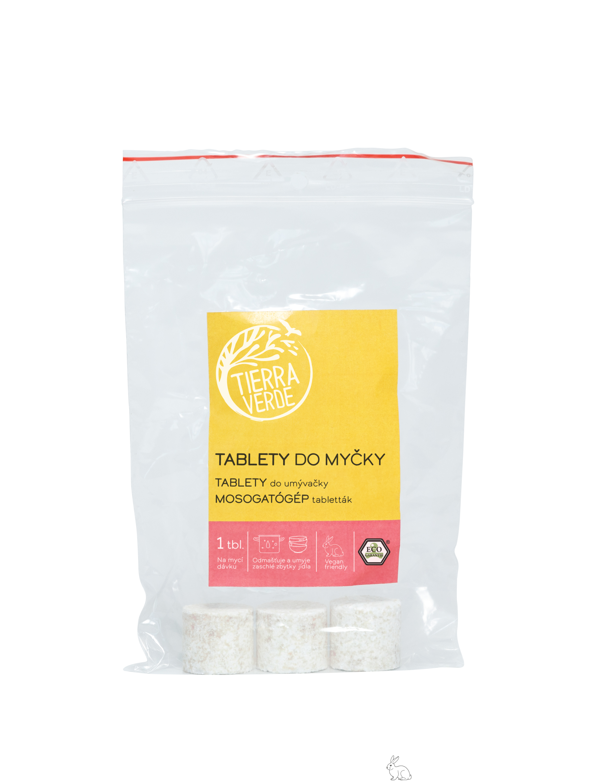 Tierra Verde Tablety do myčky - 3 ks (vzorek) - s certifikací ecogarantie Tierra Verde