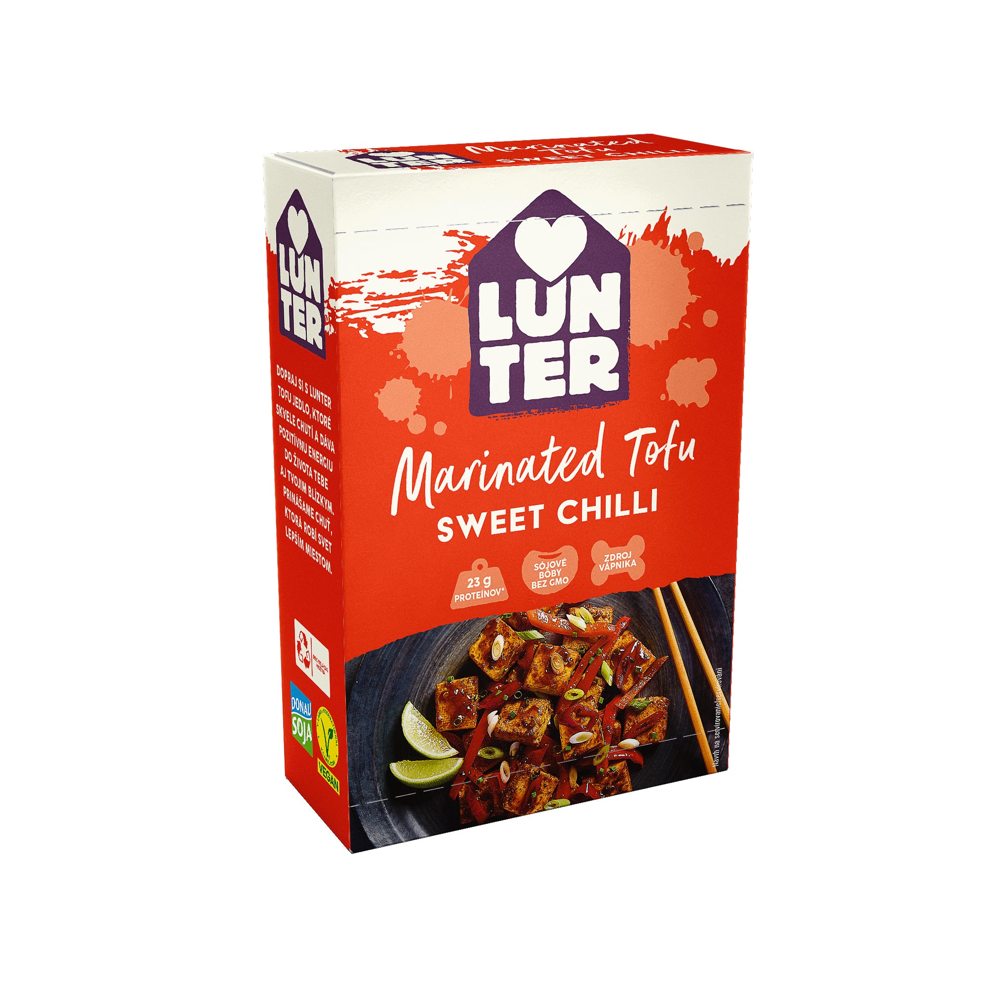 Tofu Sweet chili 180 g   LUNTER Lunter