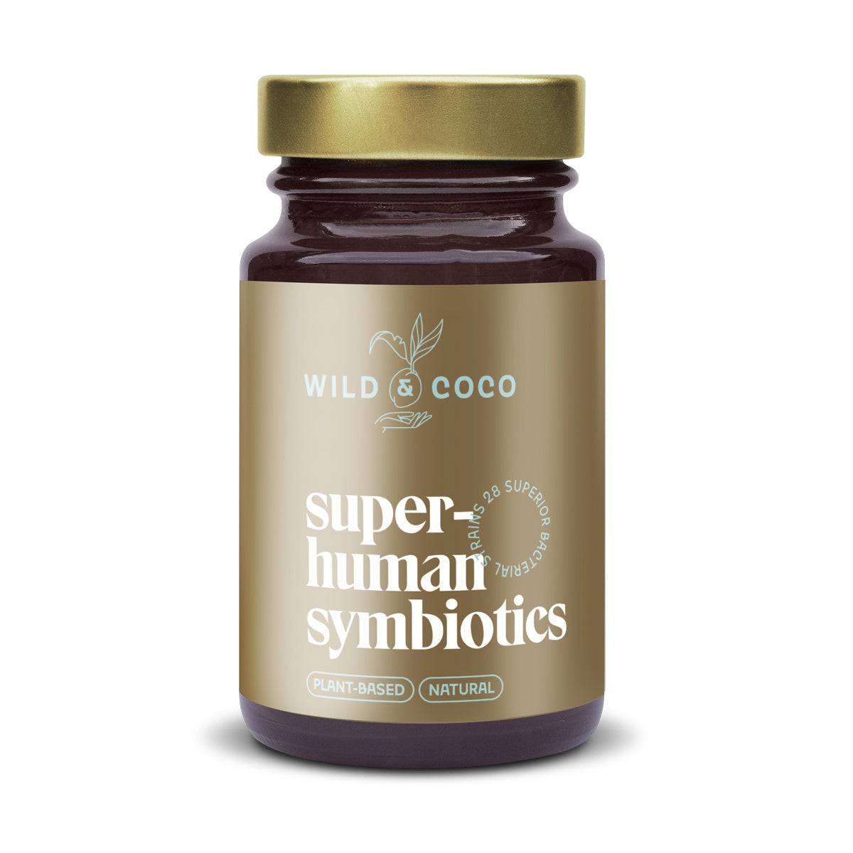 Wild & Coco Probiotika Superhuman Symbiotics (30 kapslí) Wild & Coco
