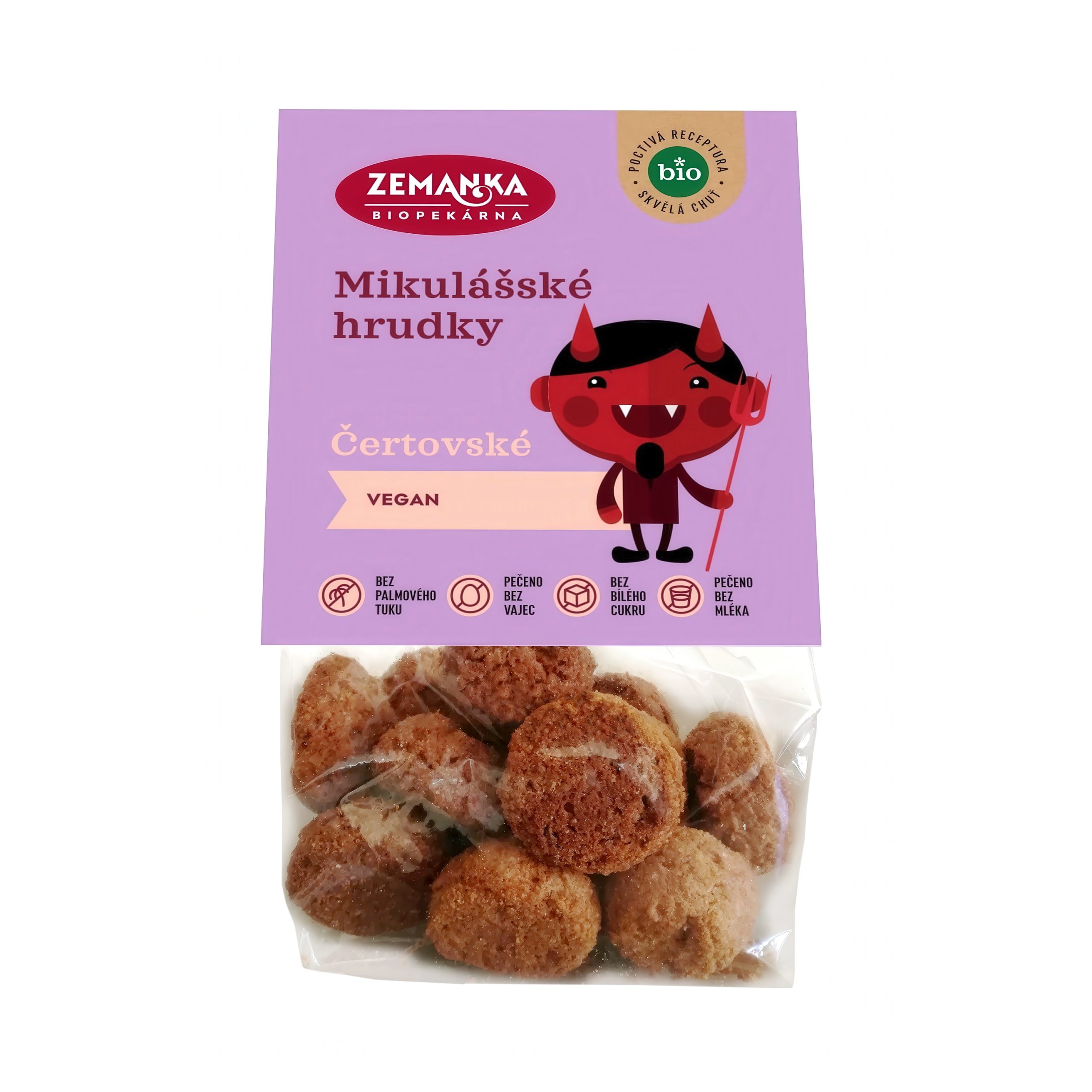 Zemanka Sušenky mikulášské od čerta BIO (100 g) - limitovaná edice Biopekárna Zemanka