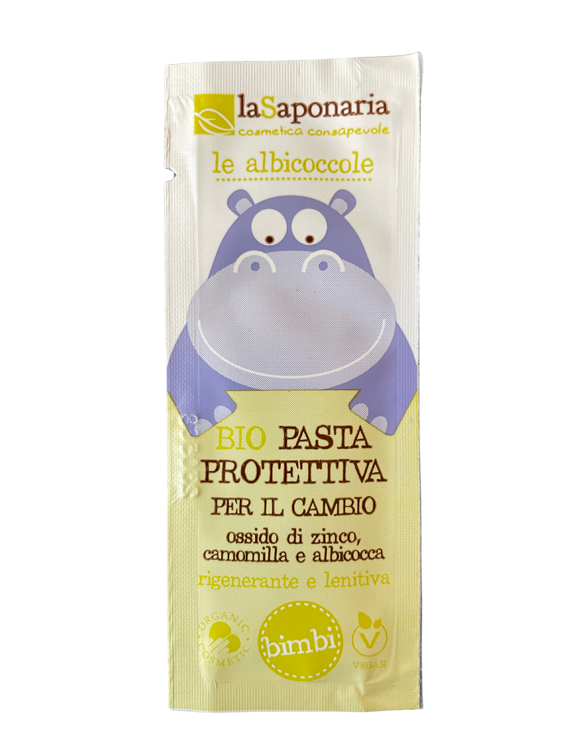 laSaponaria Ochranný krém na přebalování BIO - vzorek (3 ml) - zklidňující zinková mast laSaponaria