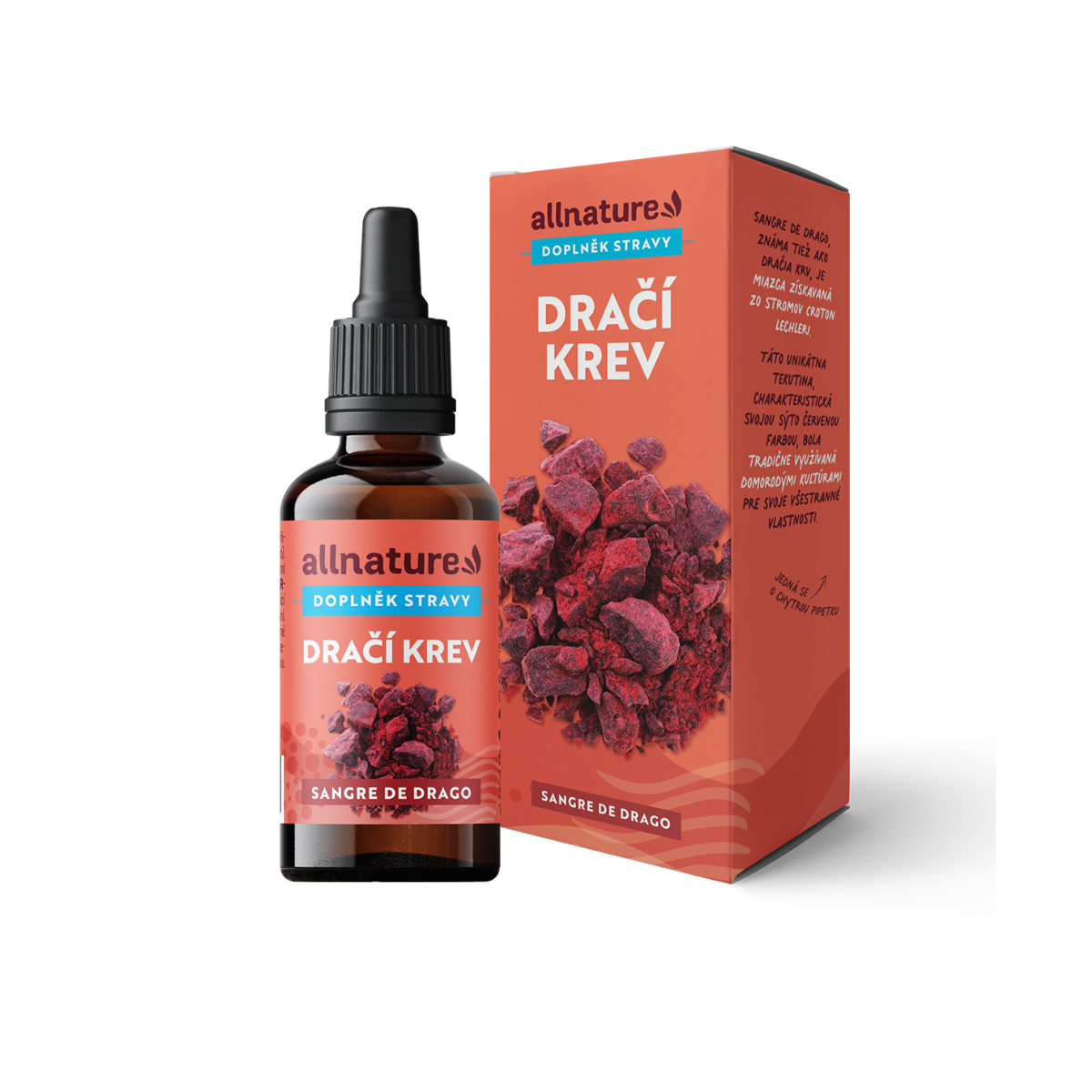 Allnature Dračí krev (30 ml) - pro vnější a vnitřní užití Allnature