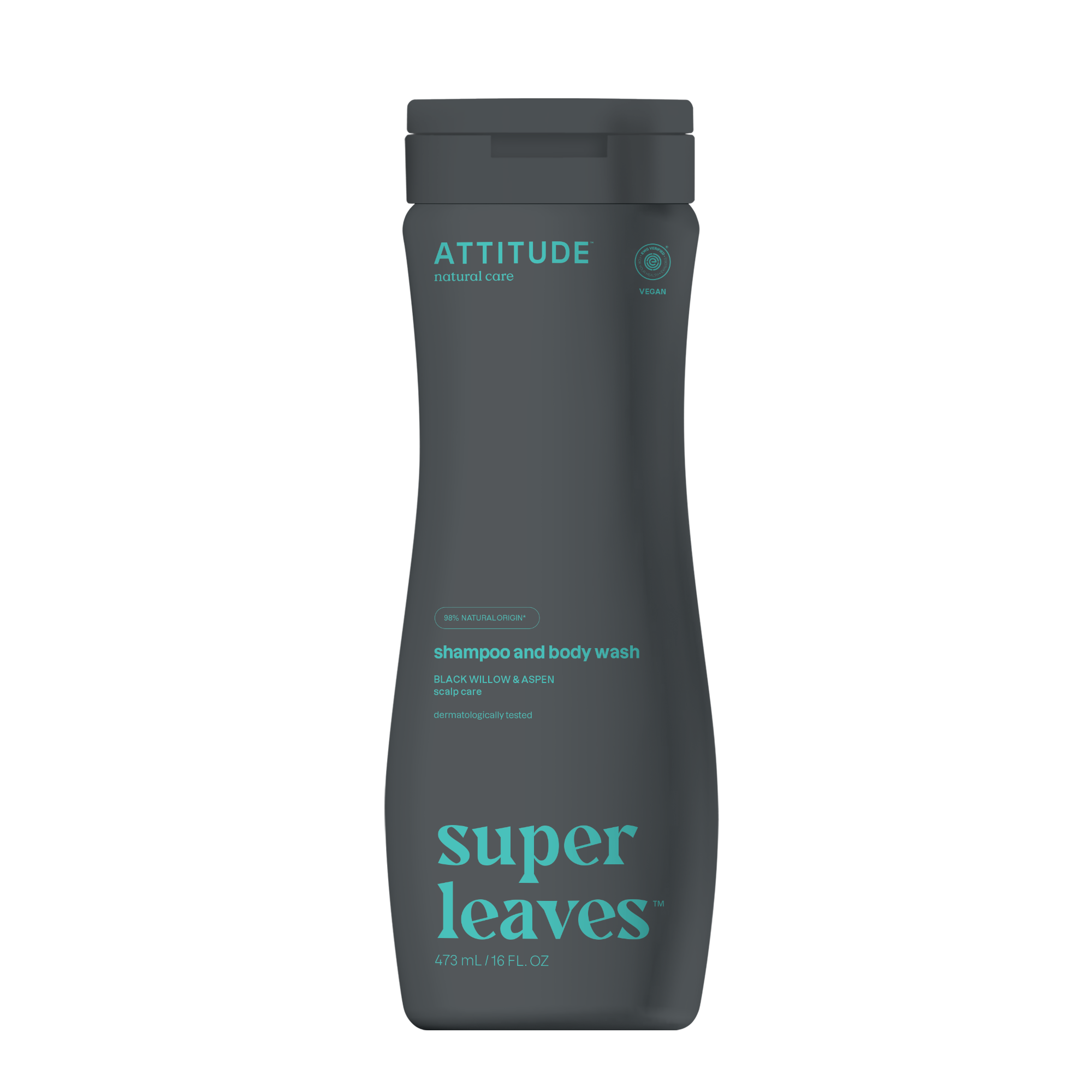 Attitude Pánský sprchový gel a šampon 2v1 Super Leaves - proti lupům (473 ml) Attitude