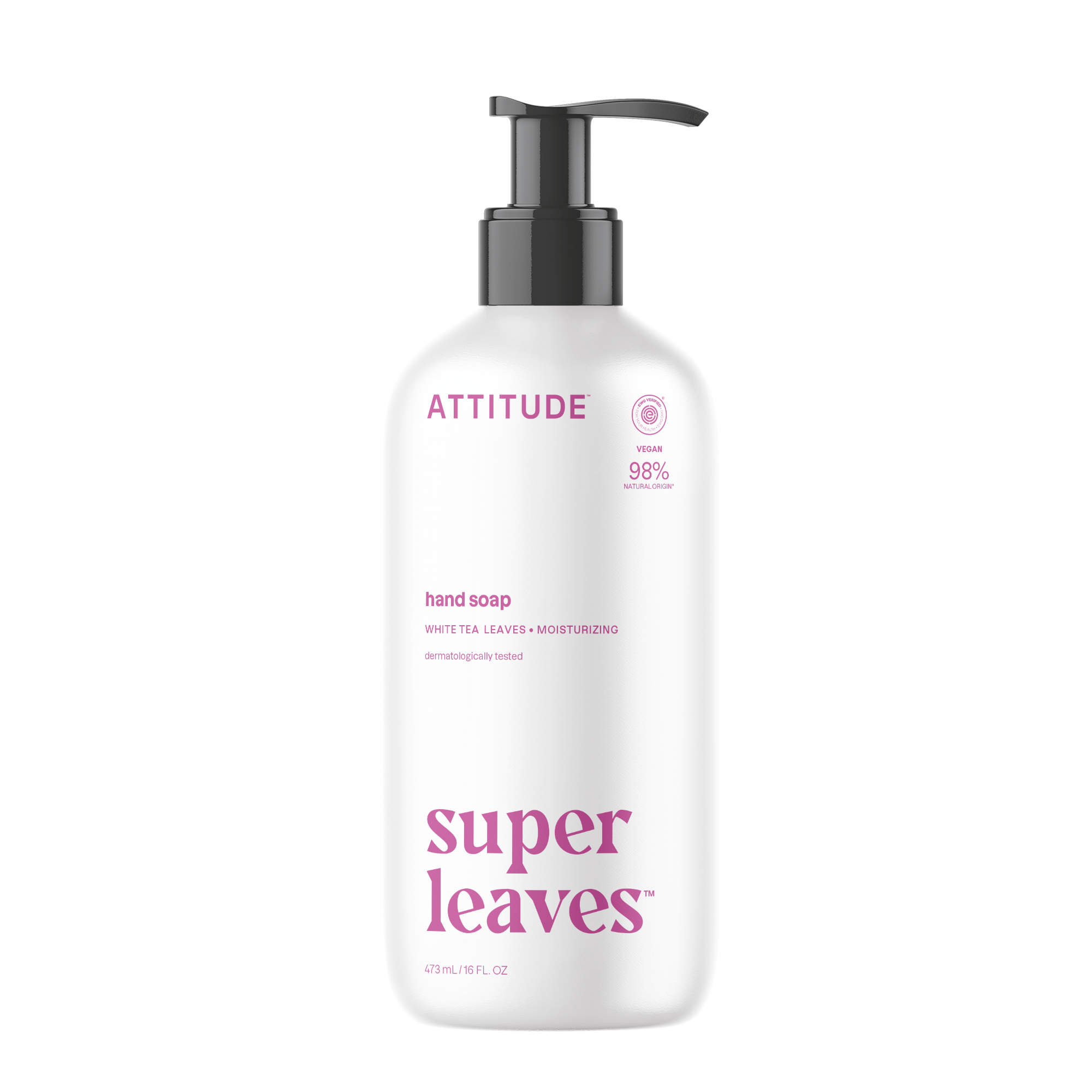 Attitude Tekuté mýdlo na ruce Super Leaves - čajové listy (473 ml) Attitude