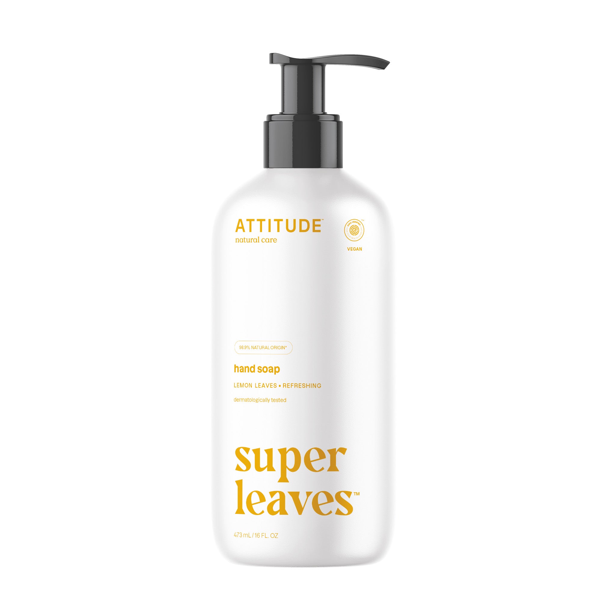 Attitude Tekuté mýdlo na ruce Super Leaves - citrusové listy (473 ml) Attitude