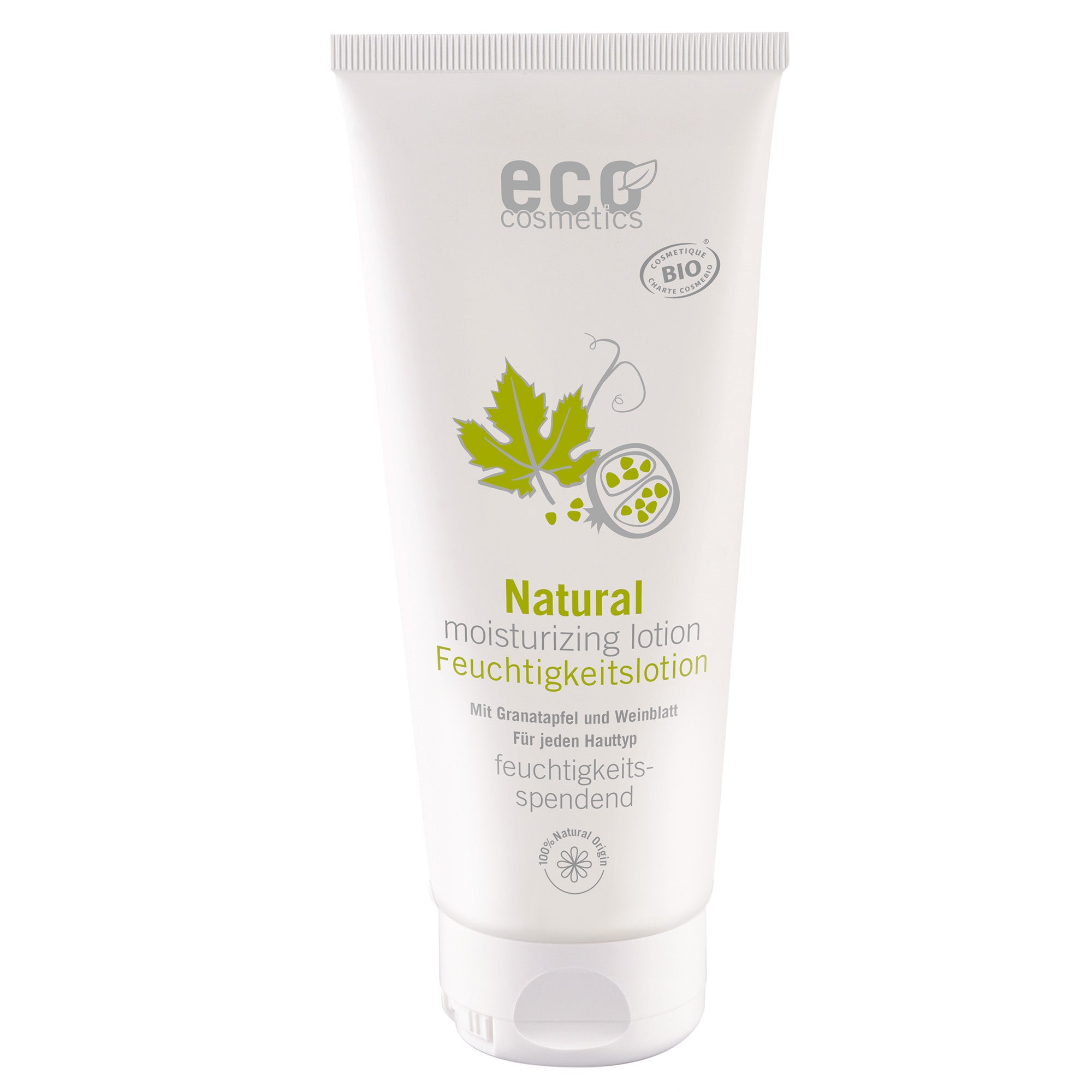 Eco Cosmetics Hydratační tělové mléko BIO (200 ml) - s vinným listem a granátovým jablkem Eco Cosmetics