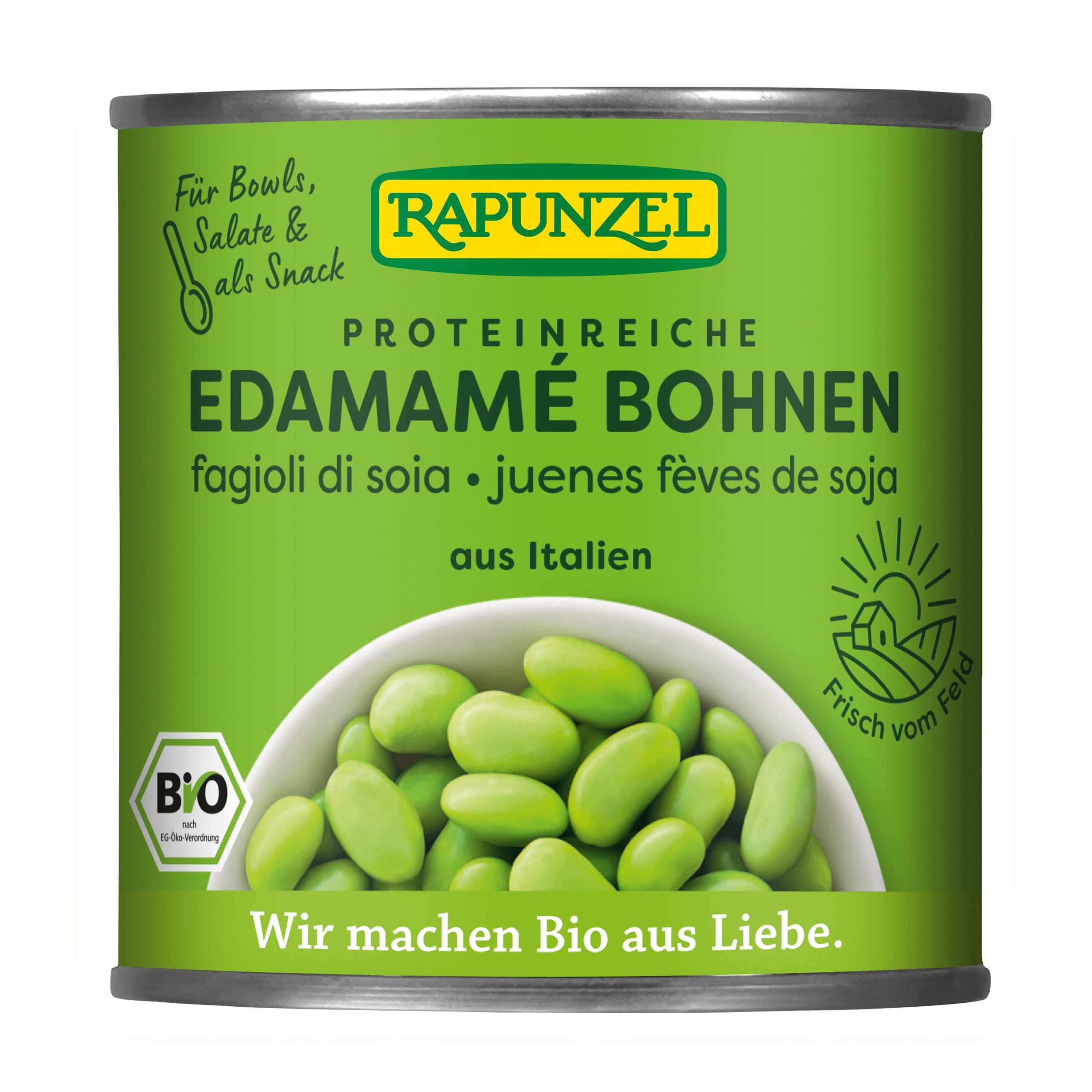 Edamamé sója sterilovaná 200 g BIO   RAPUNZEL Rapunzel