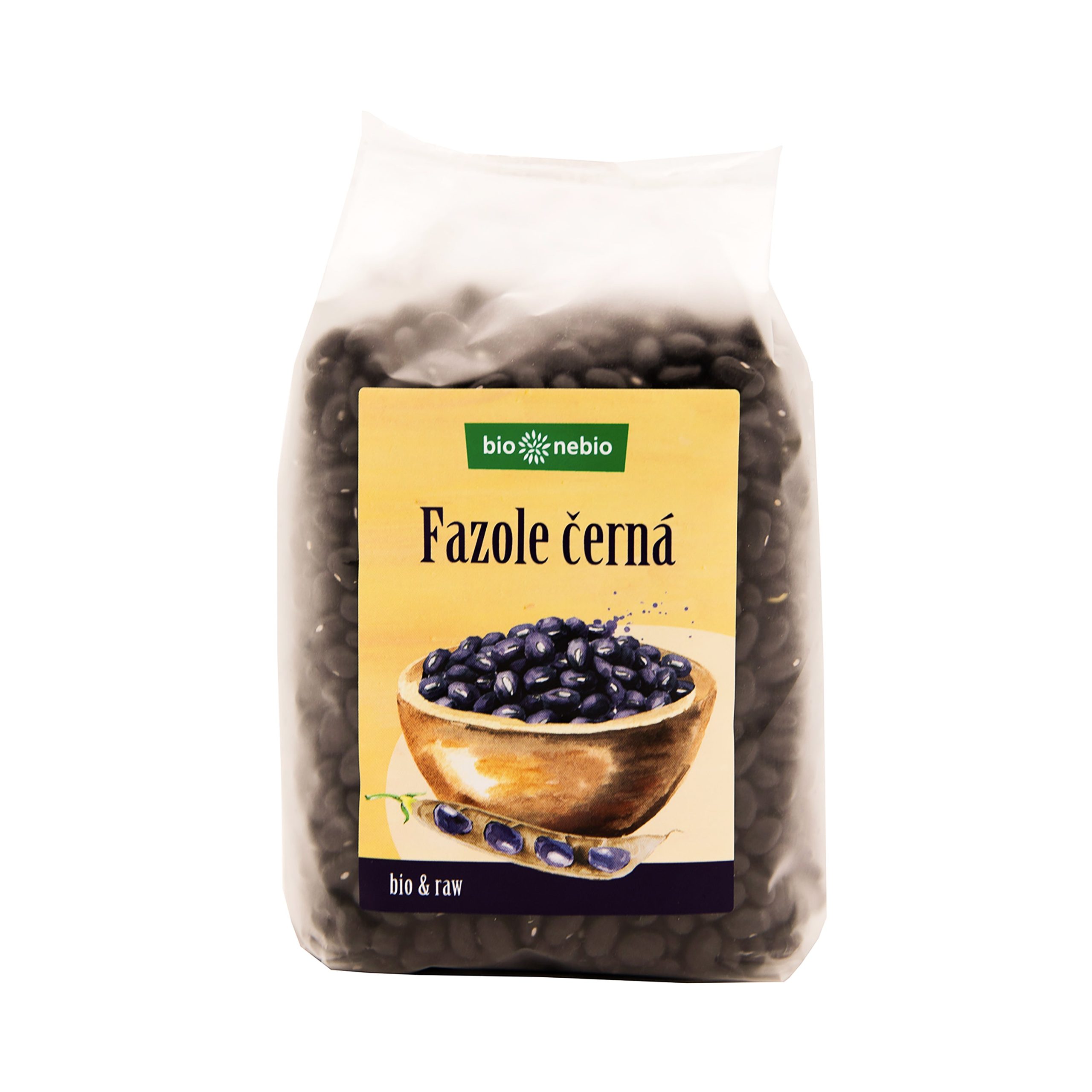 Fazole černá 500 g BIO   BIO NEBIO Bio nebio