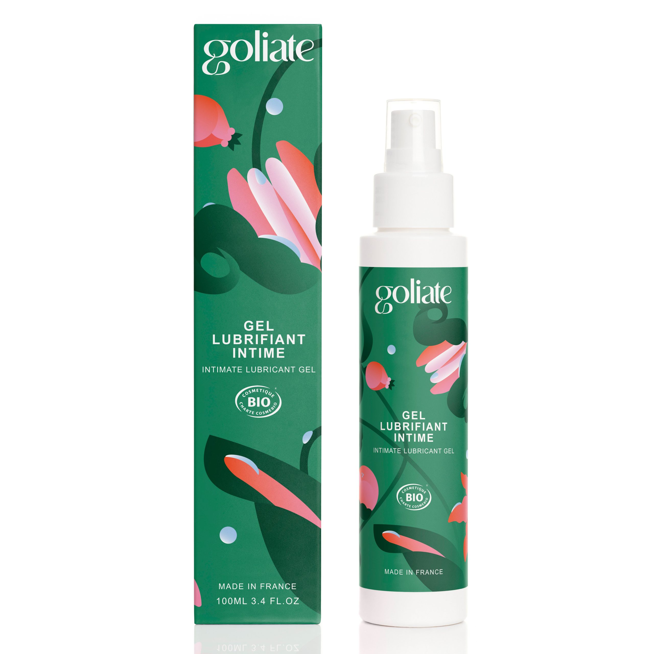 Goliate Lubrikační gel BIO - 100 ml - s příjemnou chutí Goliate