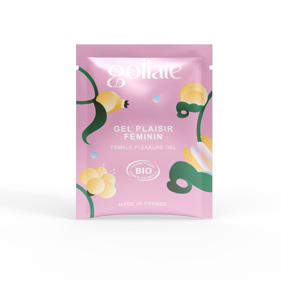 Goliate Stimulační gel pro ženy Orgasmic BIO - 2 ml – vzorek - pro intenzivní orgasmus Goliate