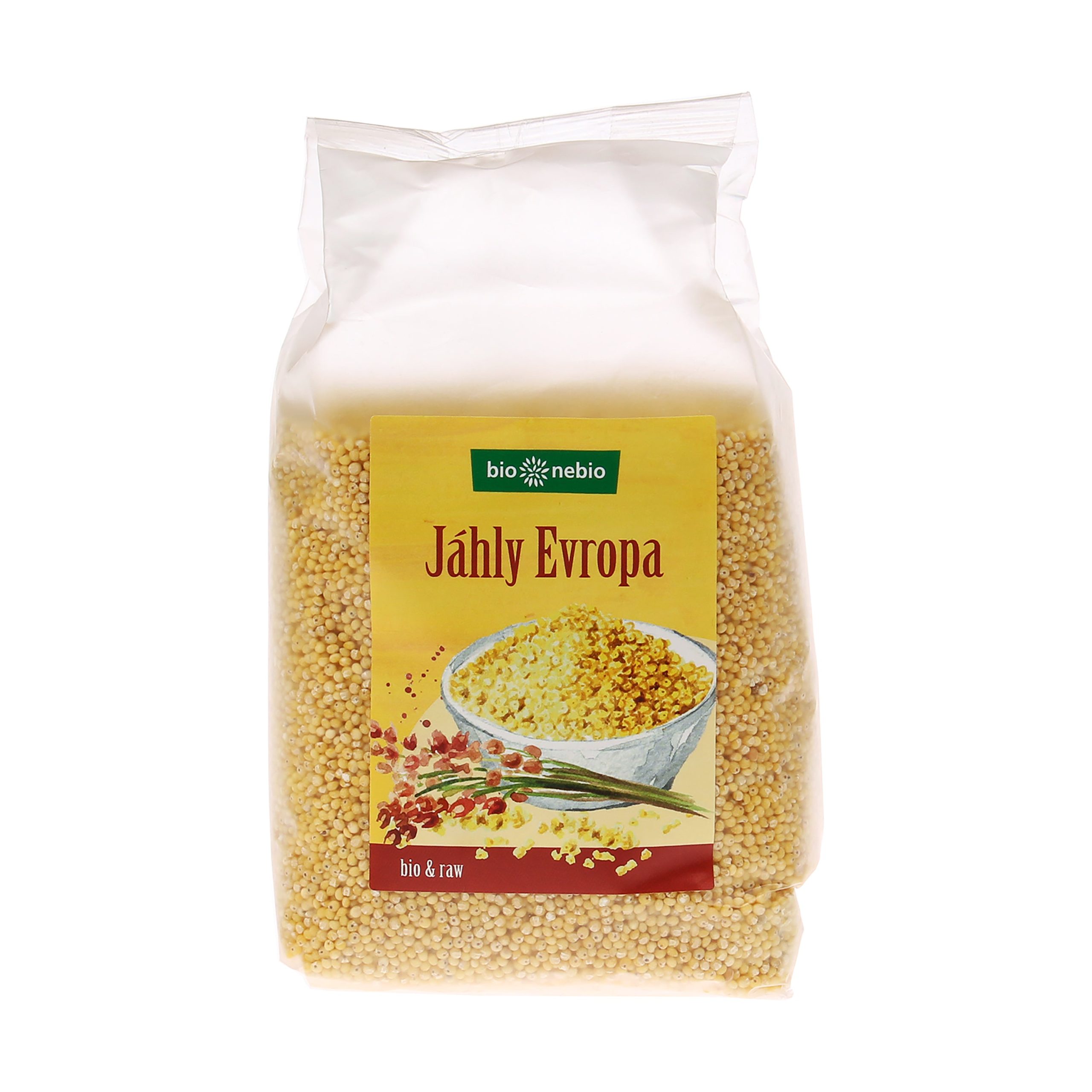 Jáhly Evropa 500 g BIO   BIO NEBIO Bio nebio