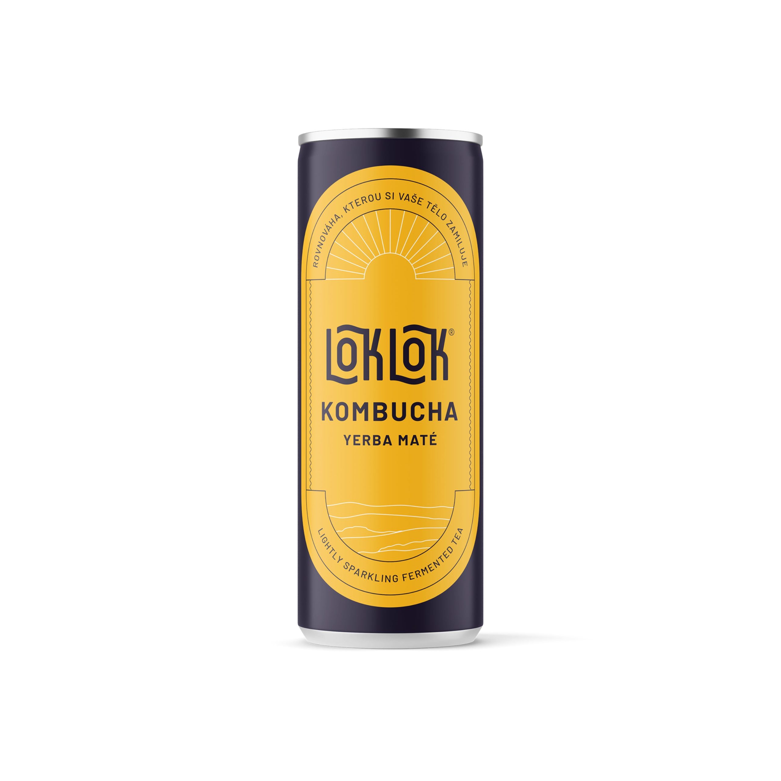 Loklok Kombucha Yerba Maté plech (330 ml) LOKLOK
