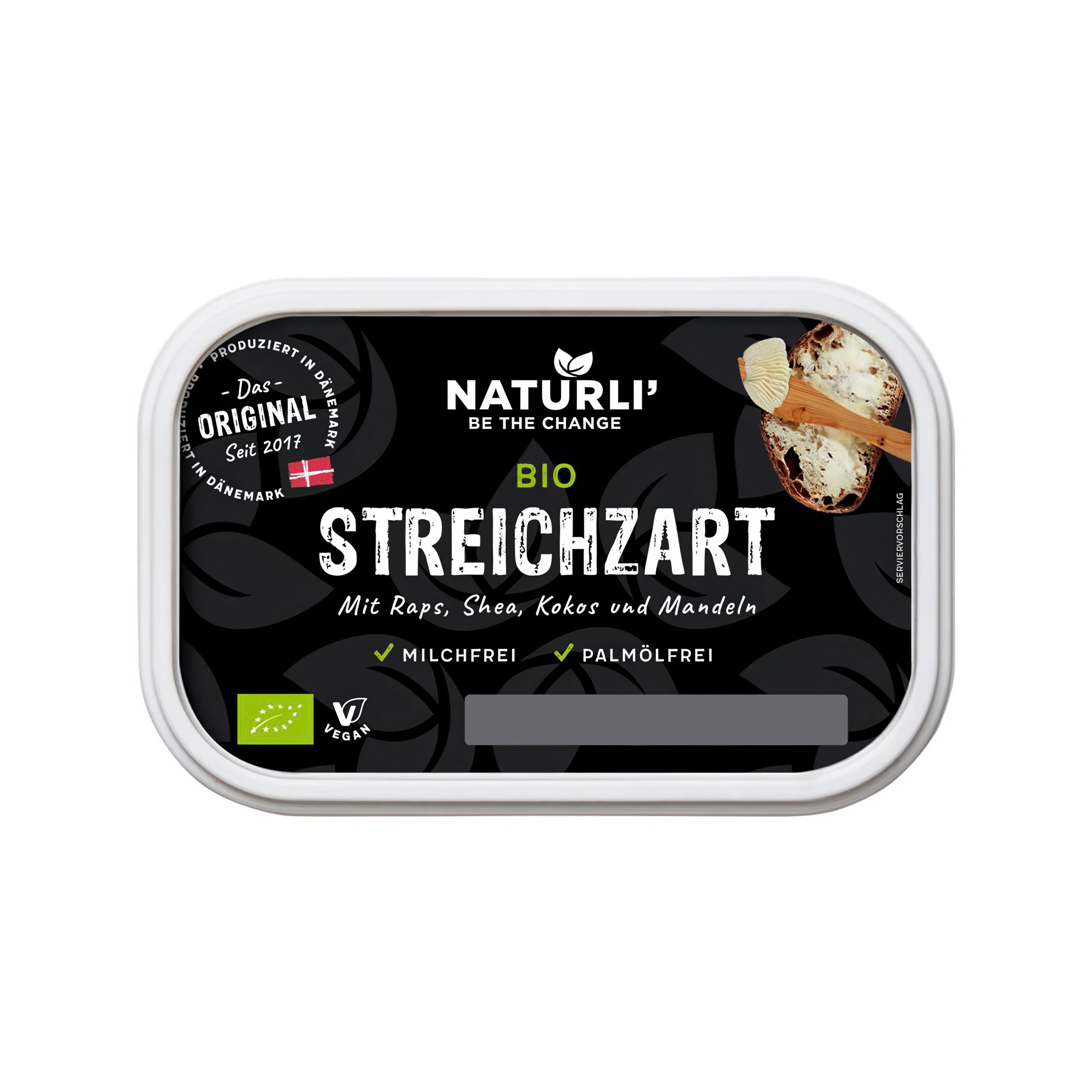 Margarín rostlinný lehce roztíratelný 225 g BIO   NATURLI Naturli