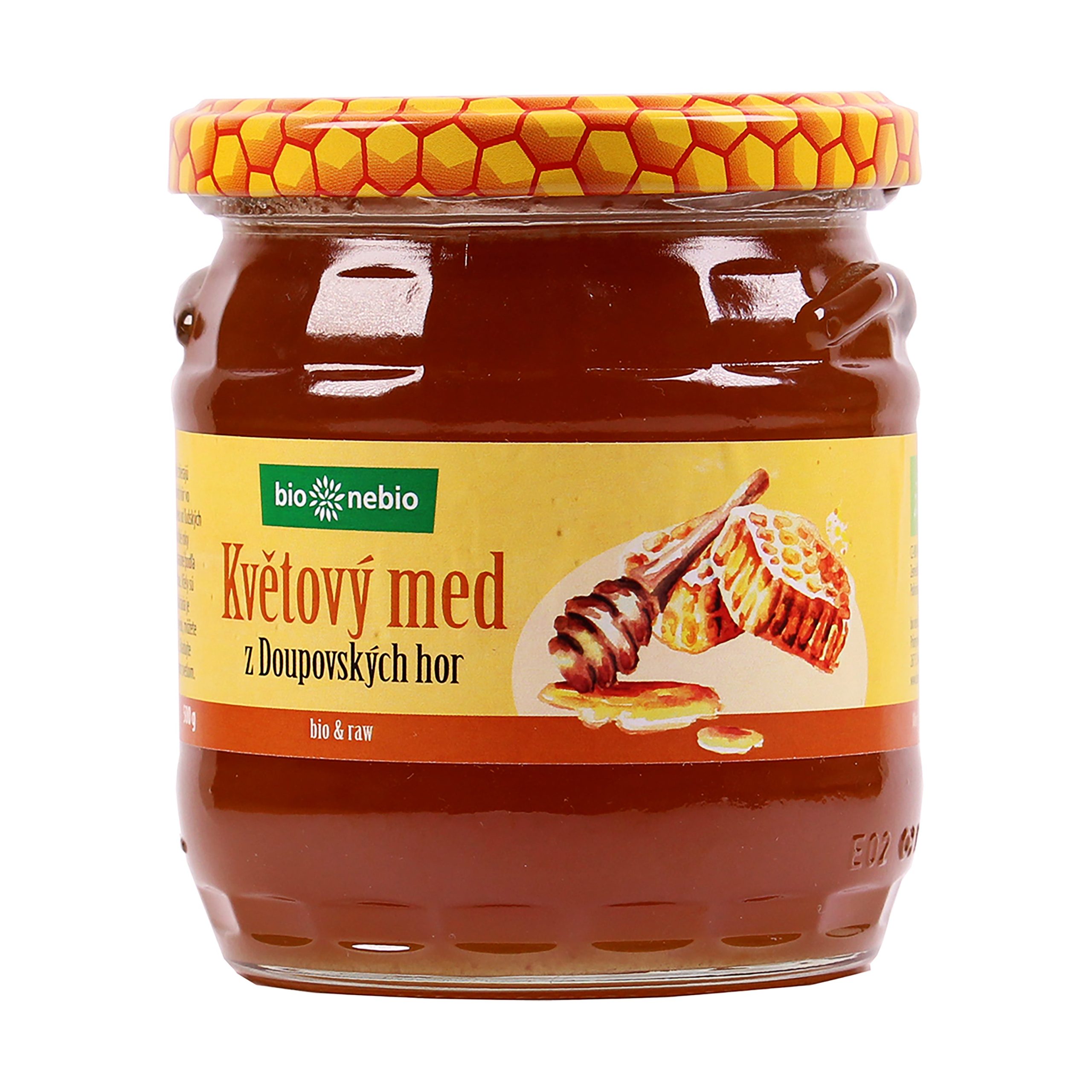 Med květový z Doupovských hor 500 g BIO   BIO NEBIO Bio nebio