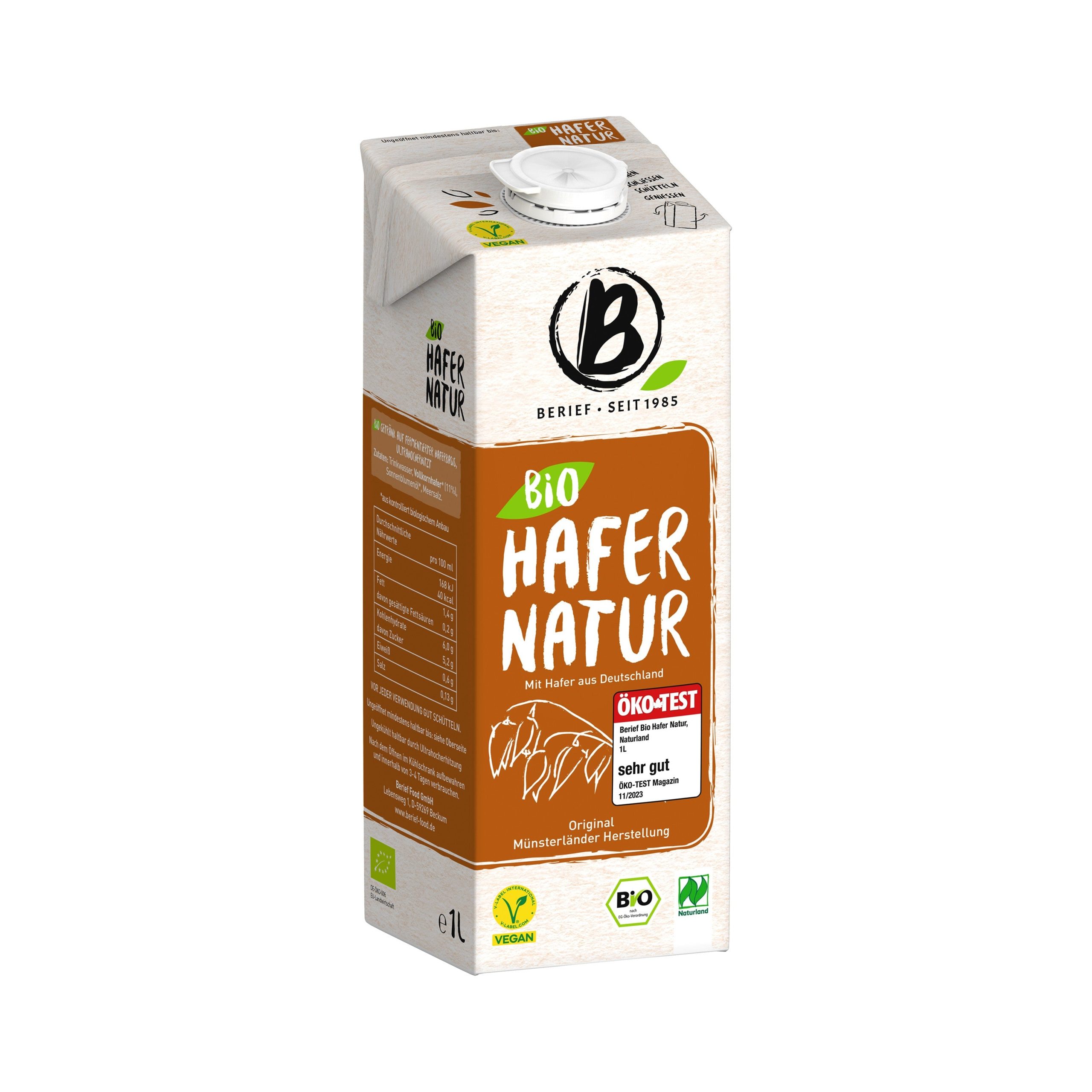 Nápoj ovesný 1 l BIO   BERIEF Berief