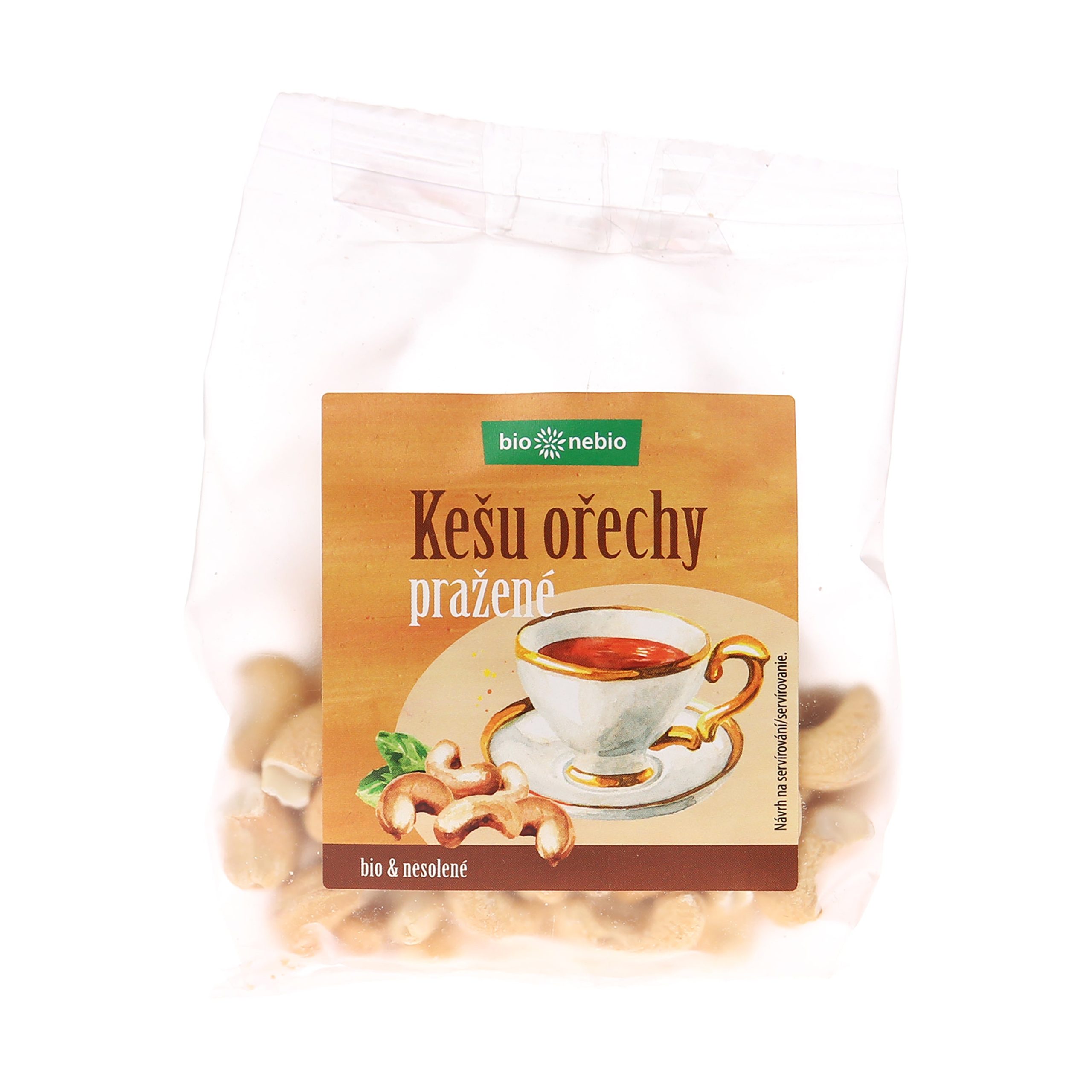 Ořechy kešu pražené 100 g BIO   BIO NEBIO Bio nebio
