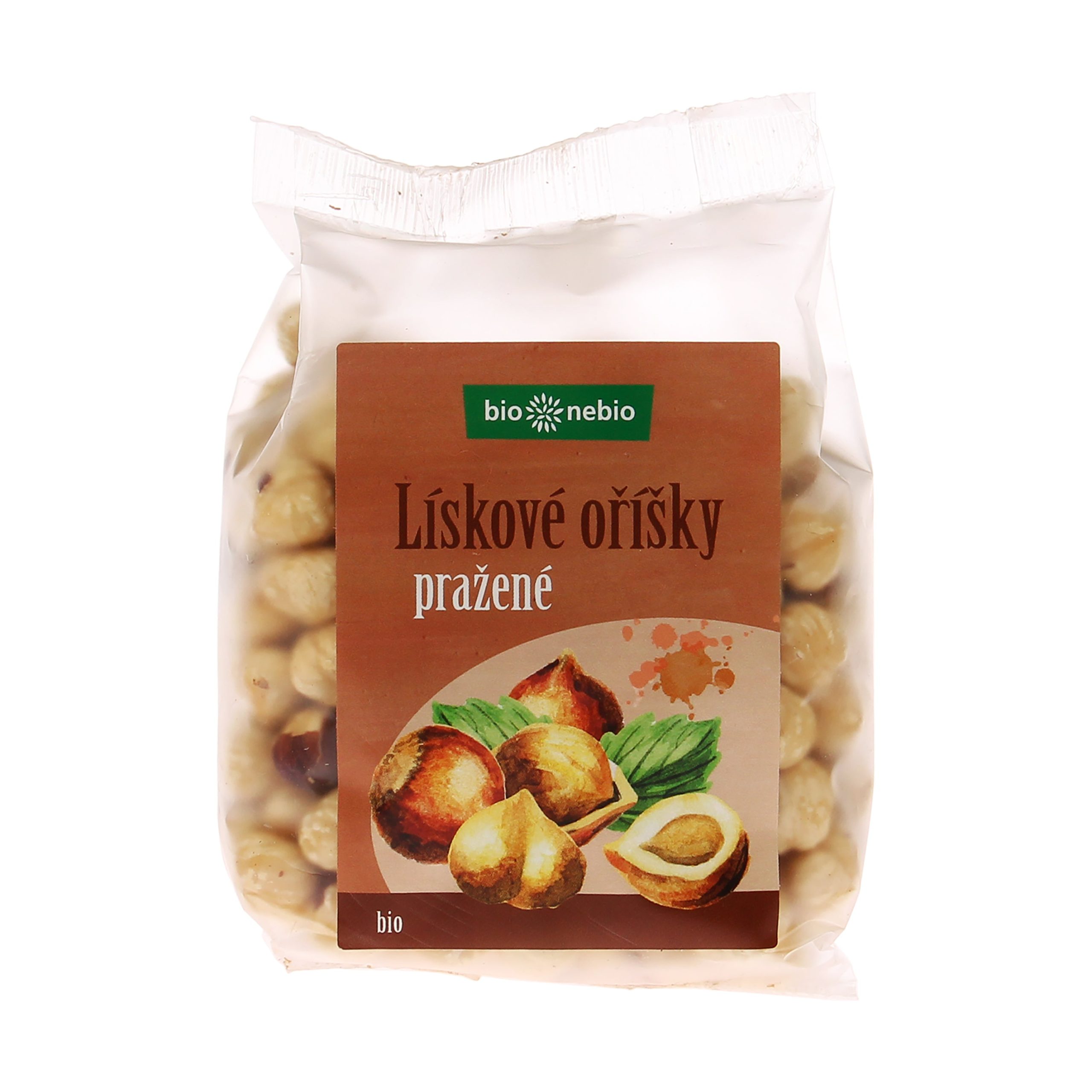 Oříšky lískové pražené 200 g BIO   BIO NEBIO Bio nebio