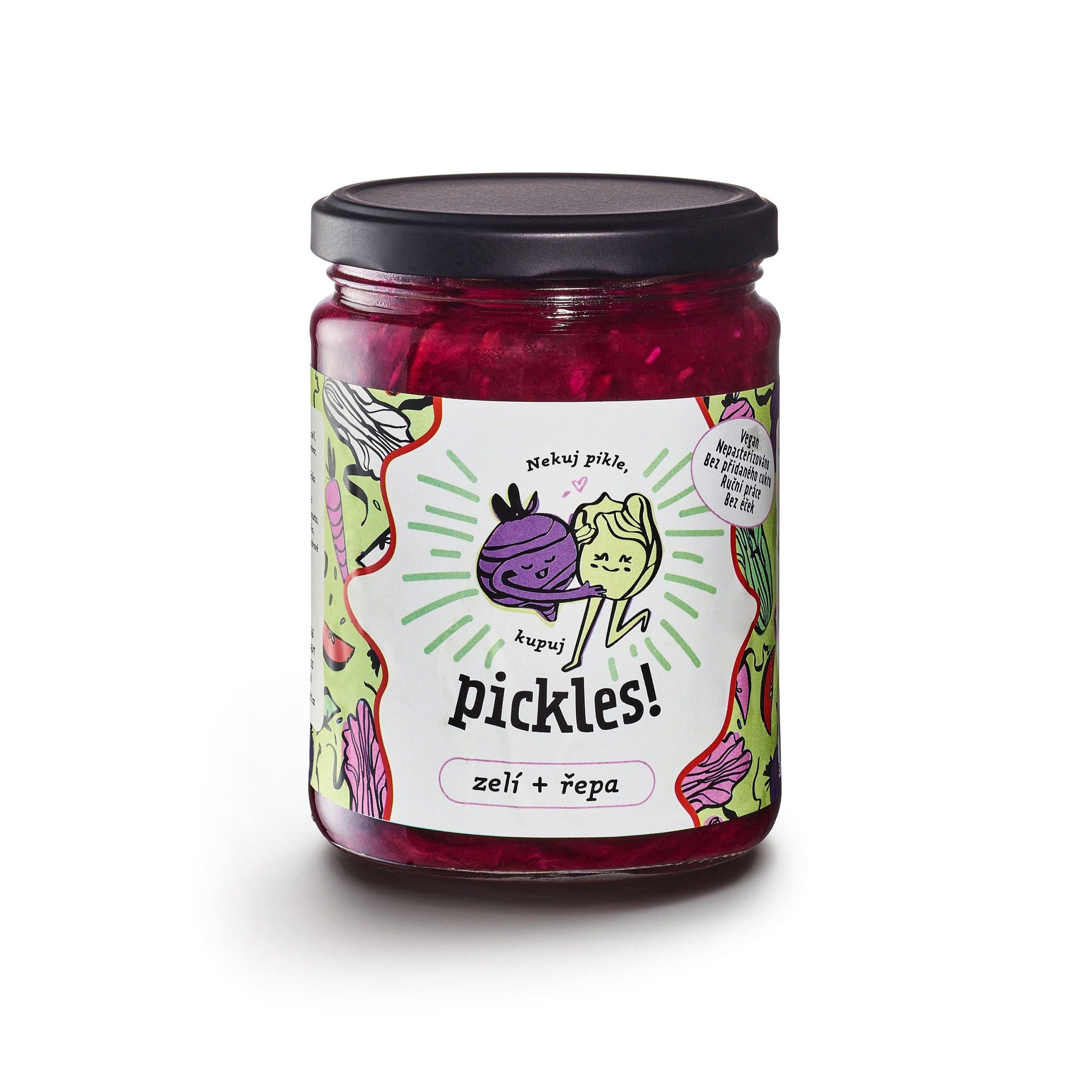 Pickles s červeným zelím a řepou 490 g   FERMENT IT Ferment IT