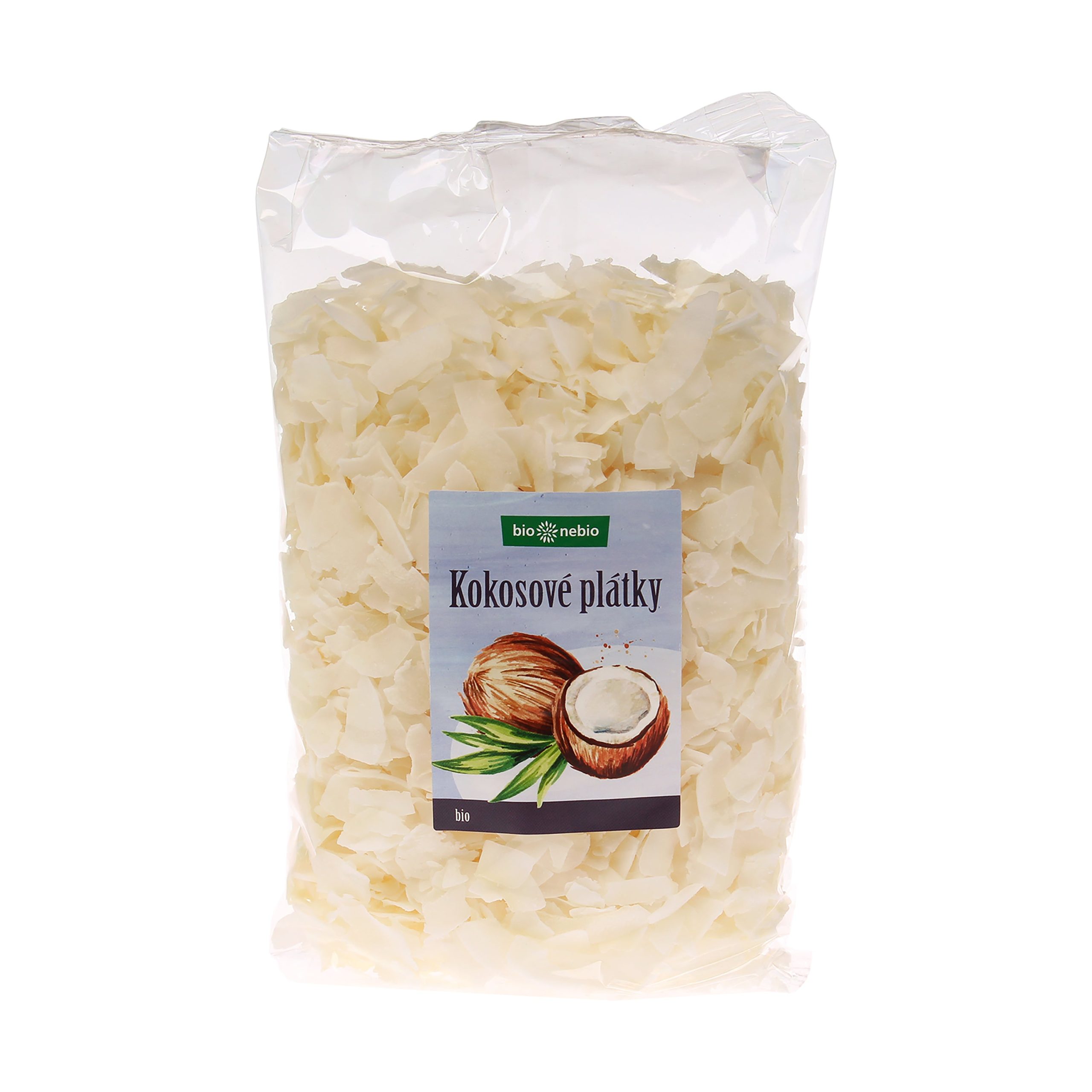 Plátky kokosové 250 g BIO   BIO NEBIO Bio nebio