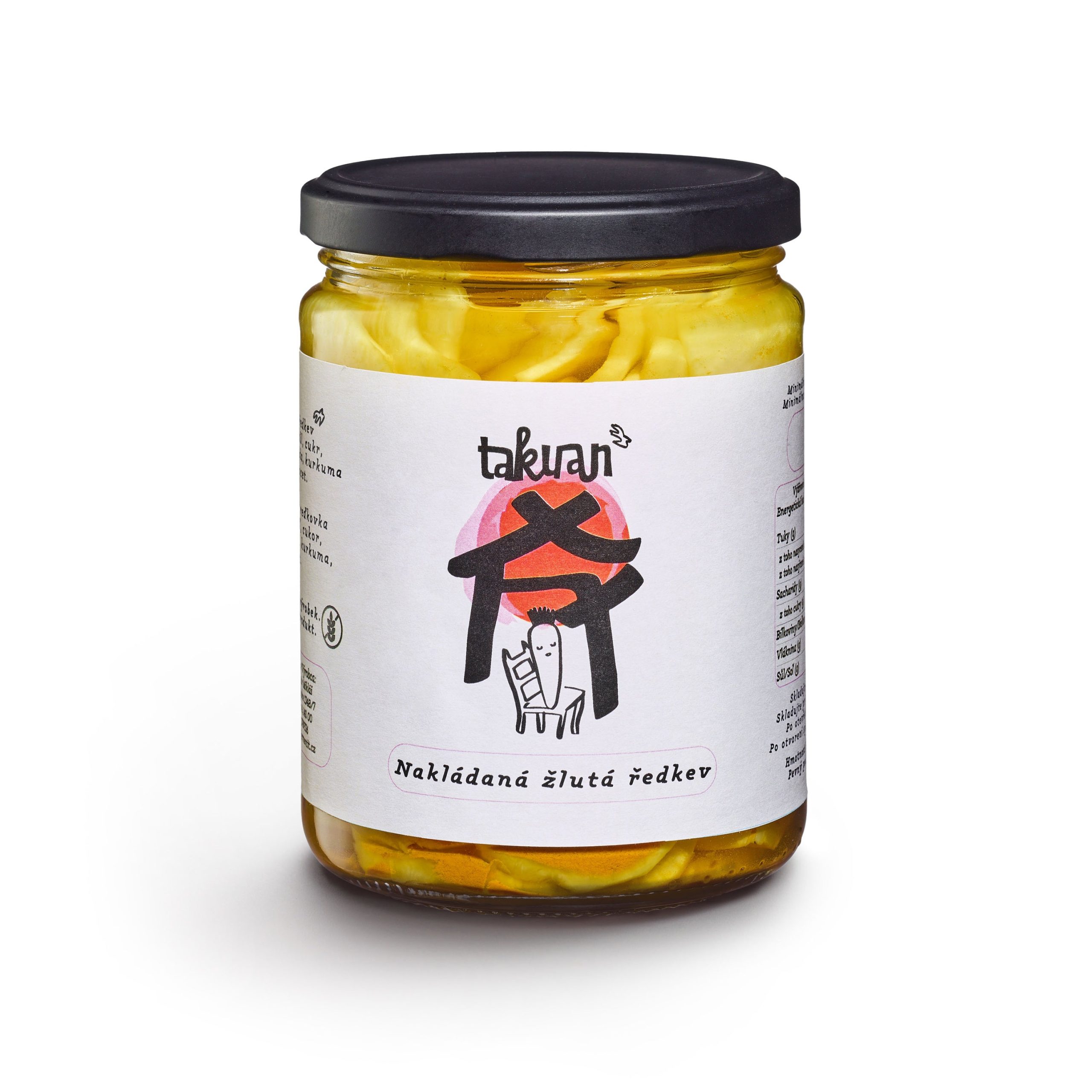 Ředkev žlutá nakládaná Takuan 500 g   FERMENT IT Ferment IT