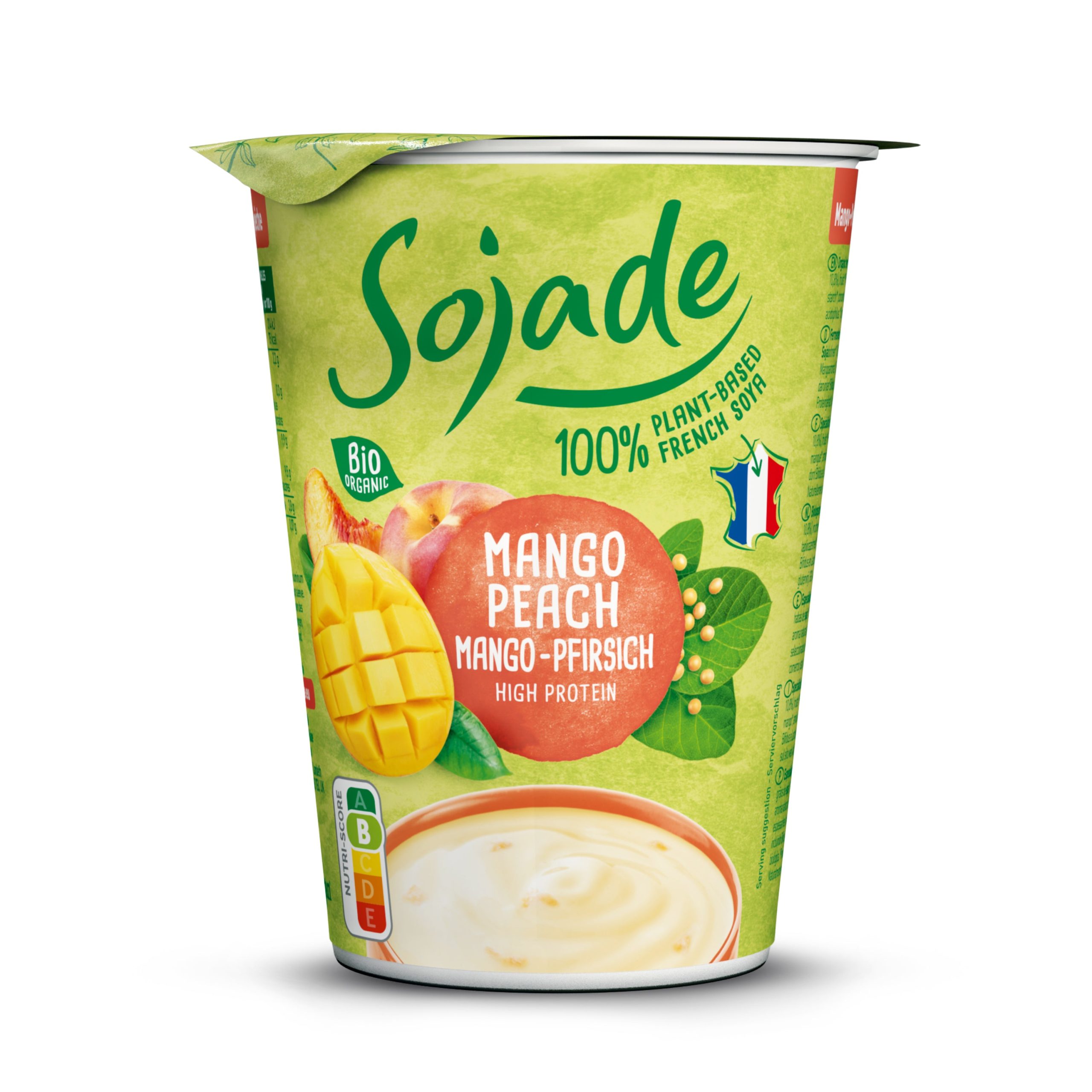 SOJADE bifidus mango-broskev 400 g BIO Sojade