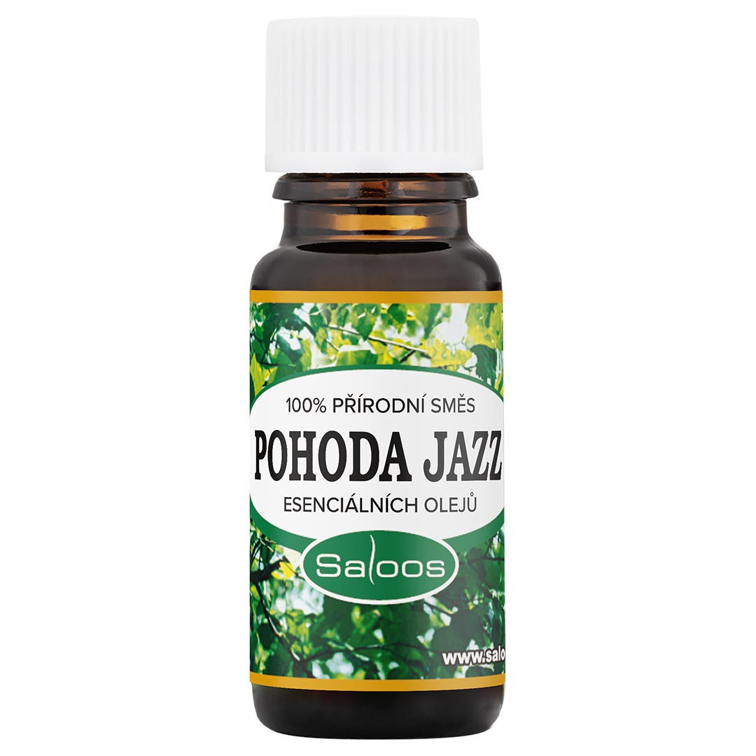 Saloos Směs esenciálních olejů Pohoda Jazz (10 ml) - pro uvolnění a dobrou náladu Saloos