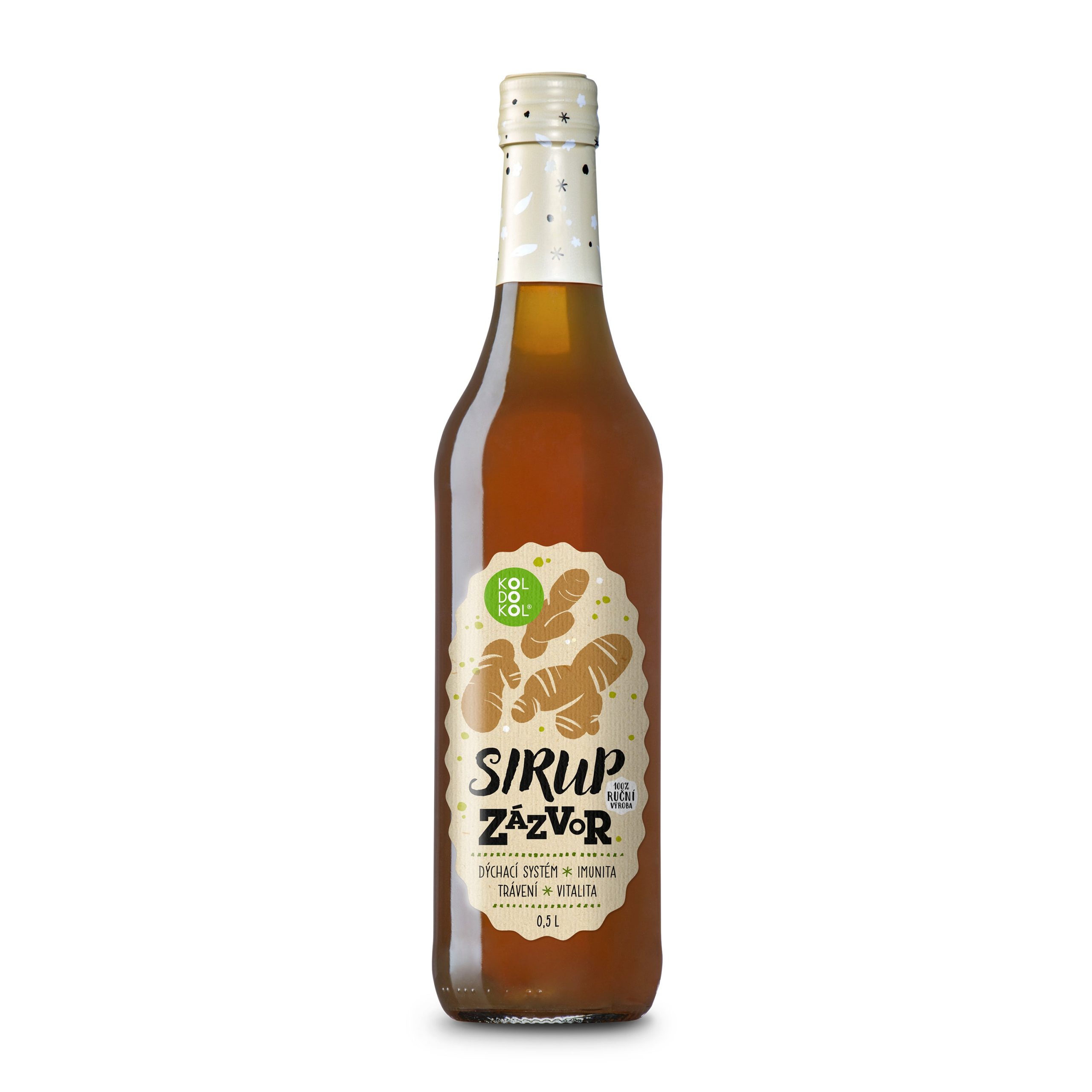 Sirup zázvor 500 ml   KOLDOKOL Koldokol