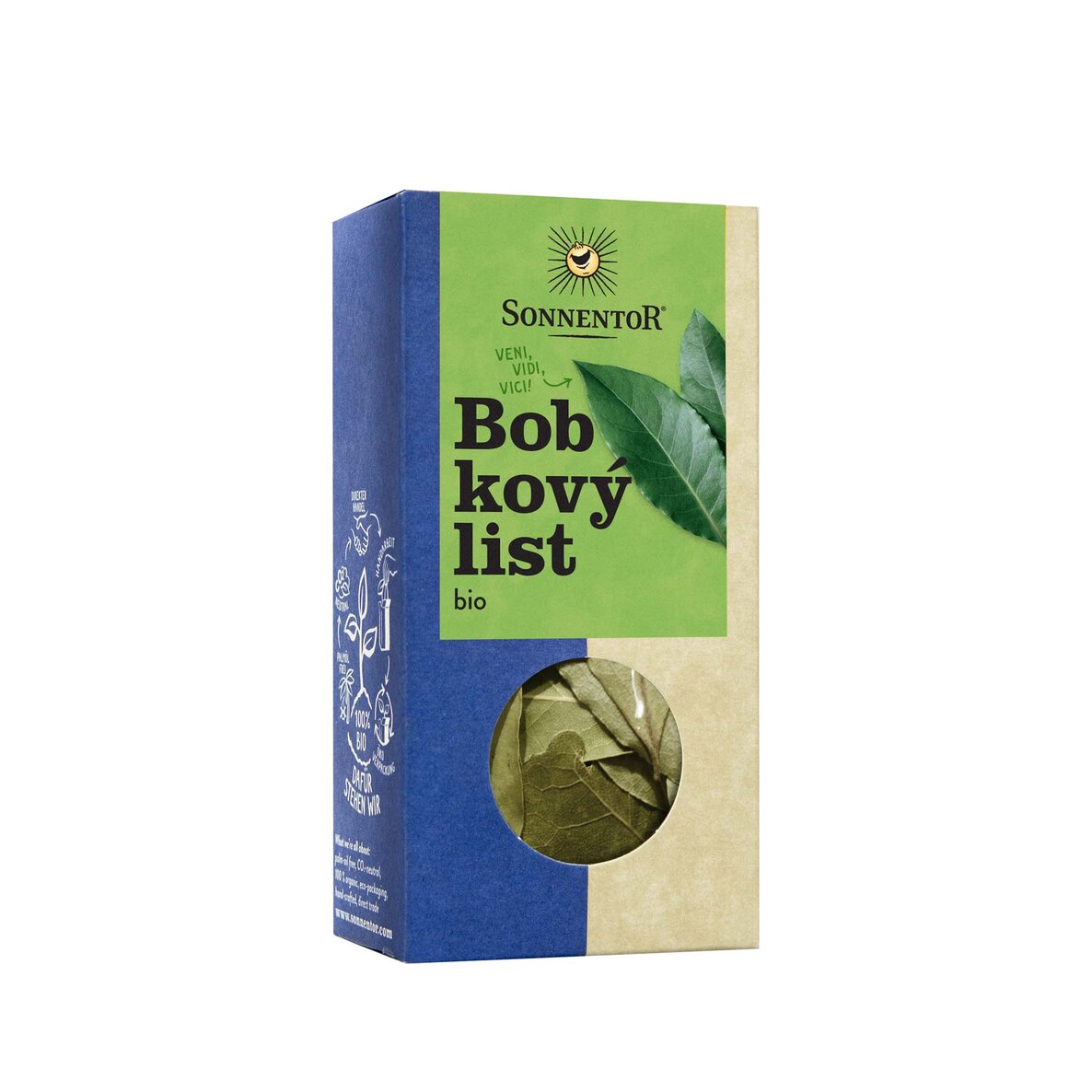 Sonnentor Bobkový list BIO (10 g) - nezbytná ingredience do polévek a omáček Sonnentor