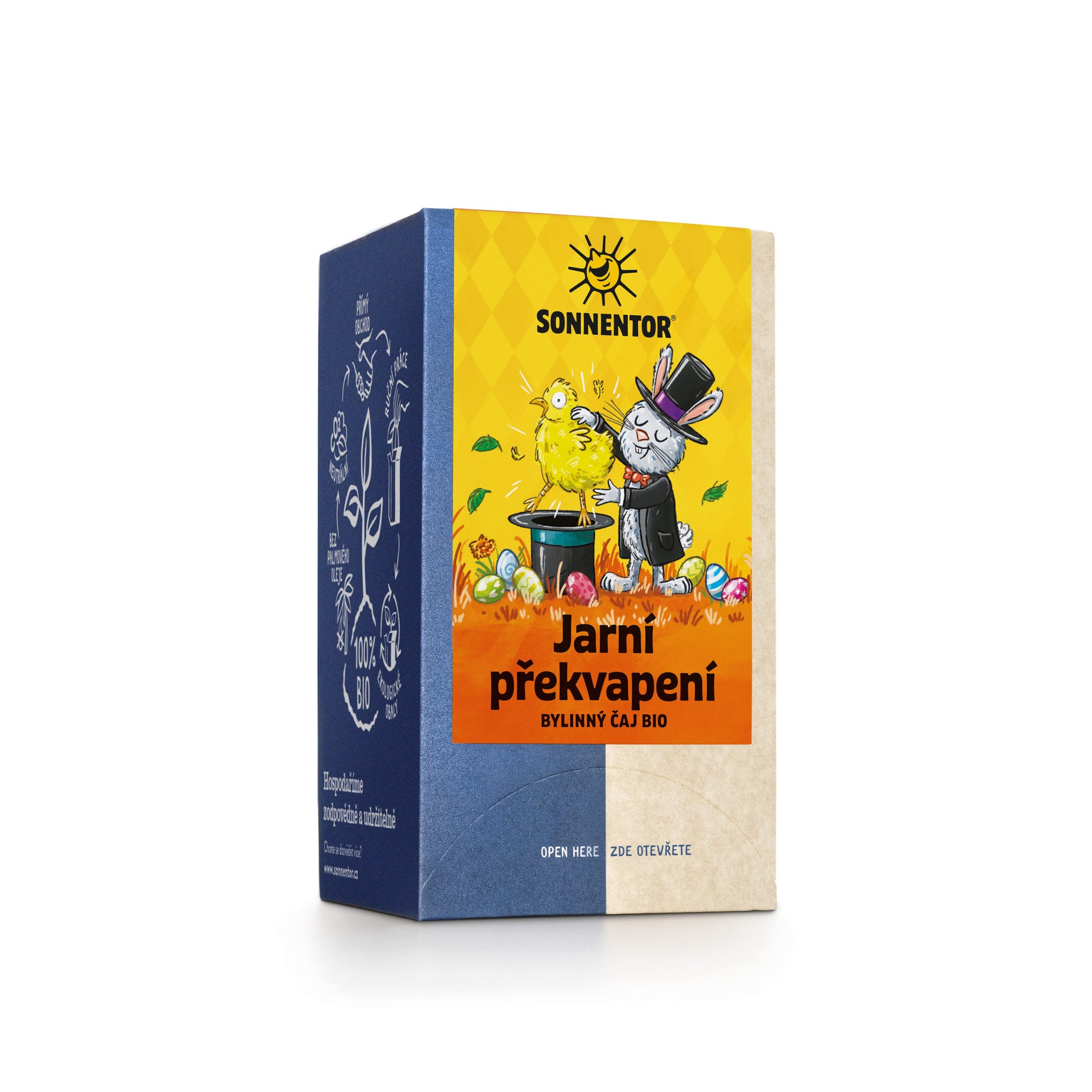 Sonnentor Bylinný čaj Jarní překvapení BIO - nálev. sáčky (18 x 1