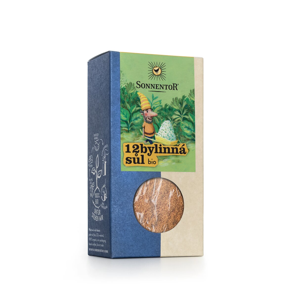 Sonnentor Sůl 12-ti bylinná BIO (120 g) - univerzální dochucovadlo Sonnentor