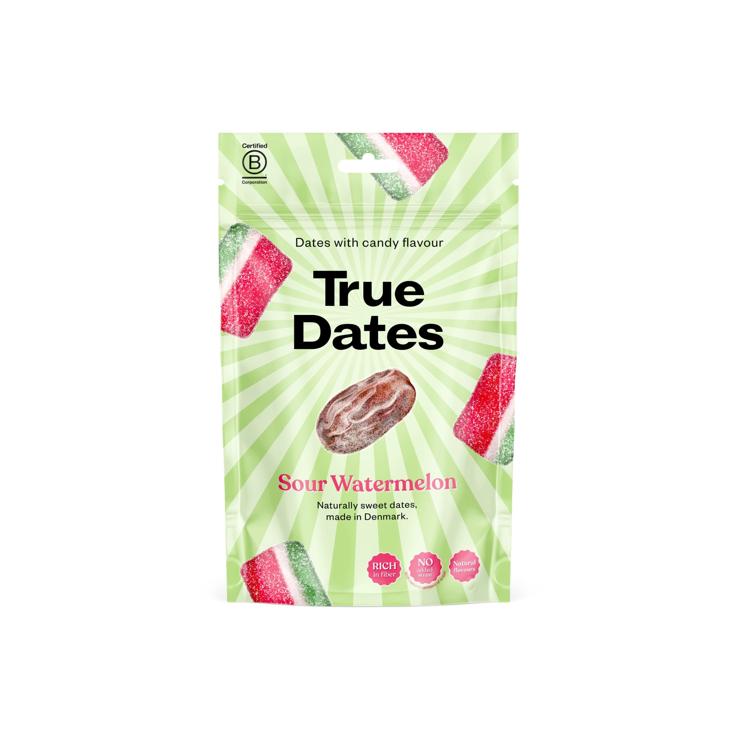 True Dates Datle s příchutí kyselý meloun (100 g) True Dates