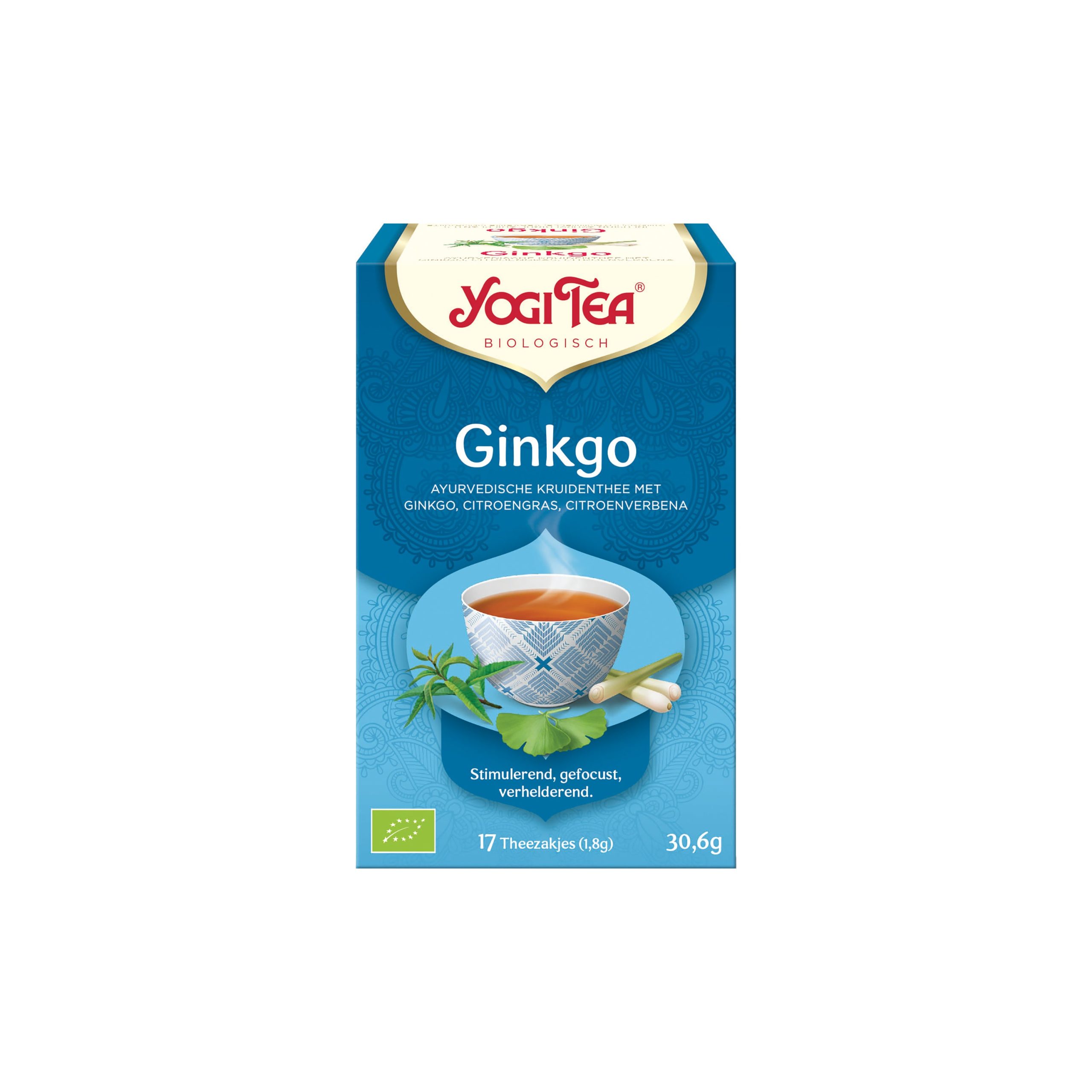 Yogi Tea Čaj Ginkgo BIO - nálev. sáčky (17 x 1