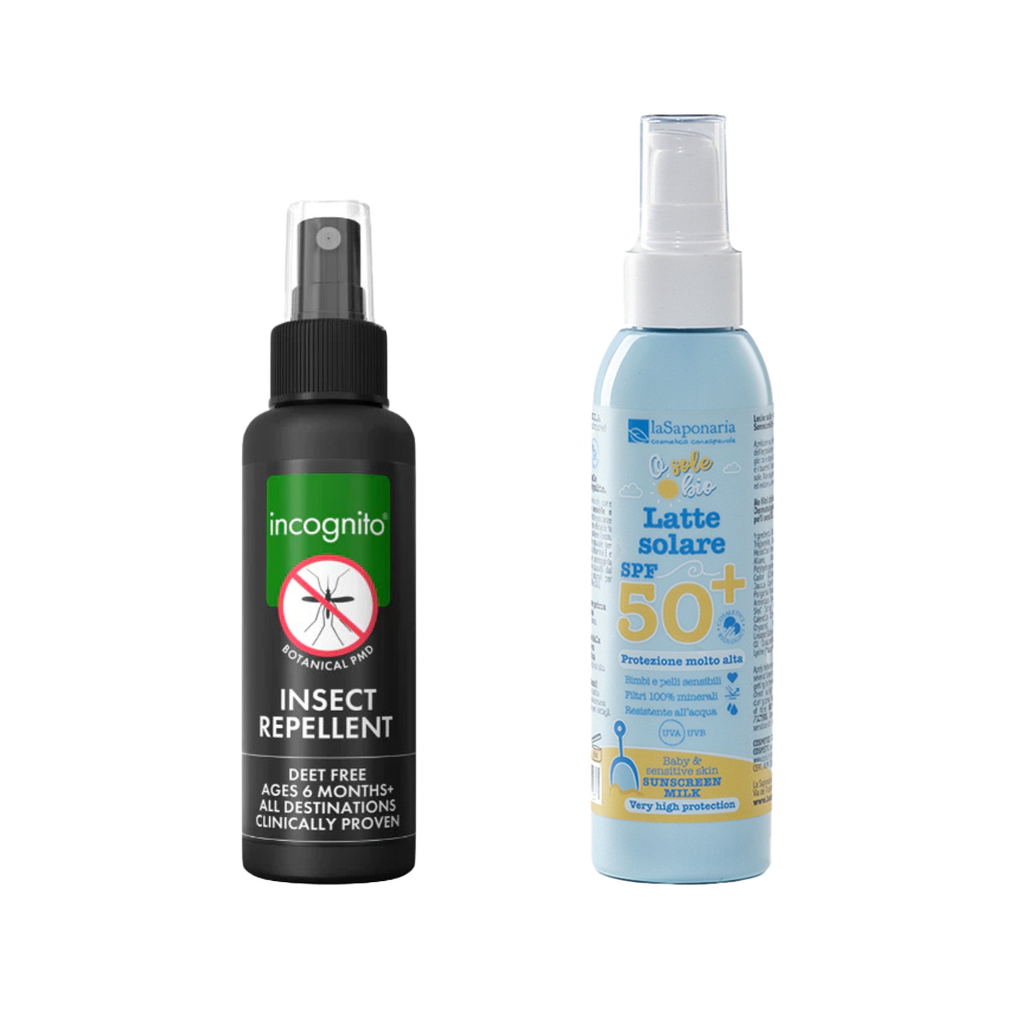 Zvýhodněná kosmetická sada Letní péče o tělo - velká - top opalovák a repelent Sady různých značek