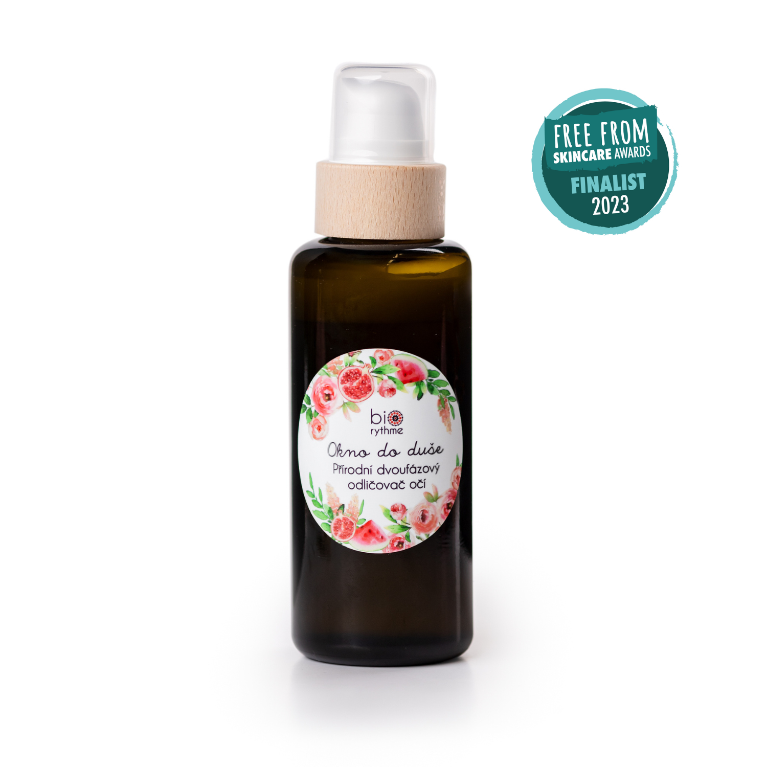 Biorythme Přírodní odličovač očí Okno do duše - 200 ml - jemně odlíčí i voděodolný make-up Biorythme