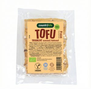 Country Life Tofu trvanliv&eacute; uzen&eacute; BIO (200 g) - nen&iacute; potřeba skladovat v lednici Country Life