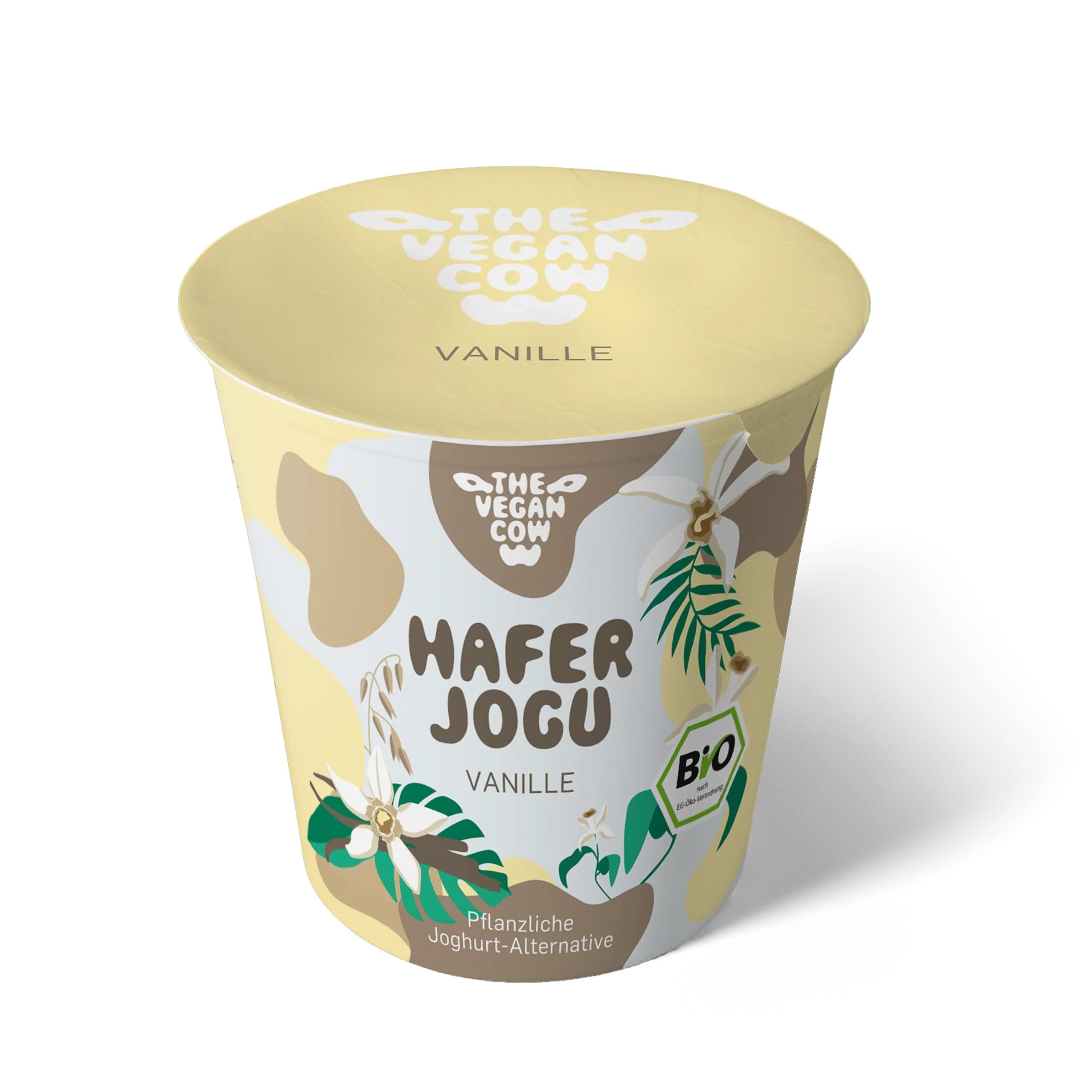 Dezert ovesný fermentovaný s vanilkou 150 g BIO   THE VEGAN COW The Vegan Cow