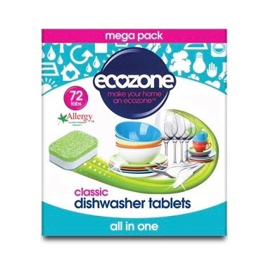 Ecozone Tablety do myčky Classic - vše v jednom - 72 ks Ecozone