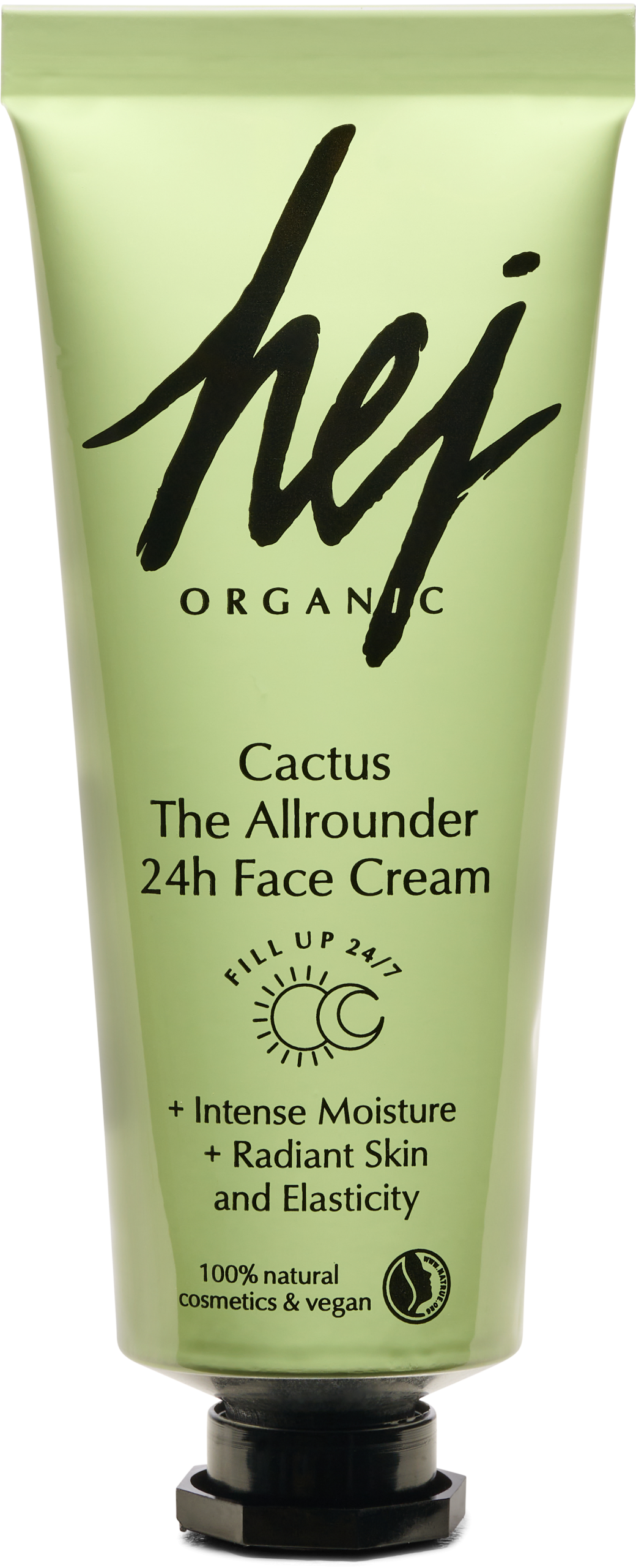 Hej Organic 24hodinový pleťový krém s kaktusem BIO (50 ml) - vhodný i pro citlivou pleť Hej Organic