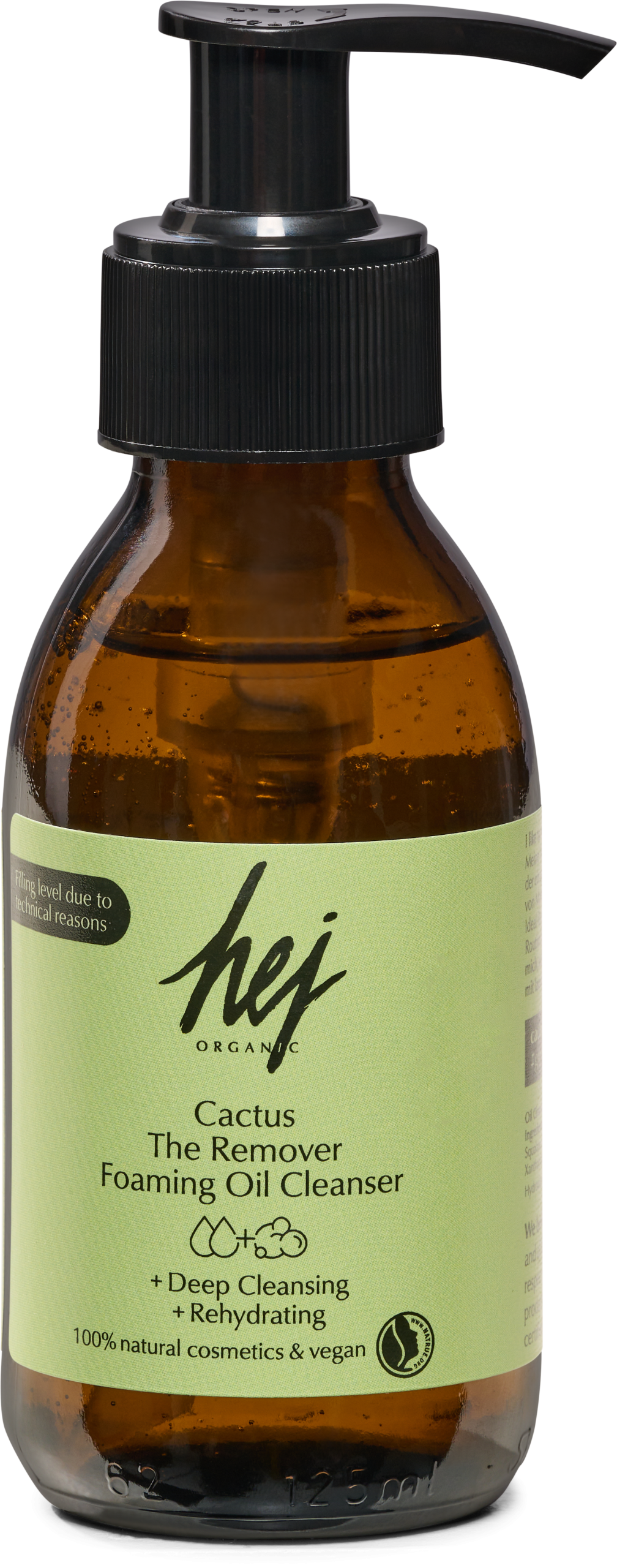 Hej Organic Hydratační olejový odličovač (105 ml) - odstraní i voděodolný make-up Hej Organic