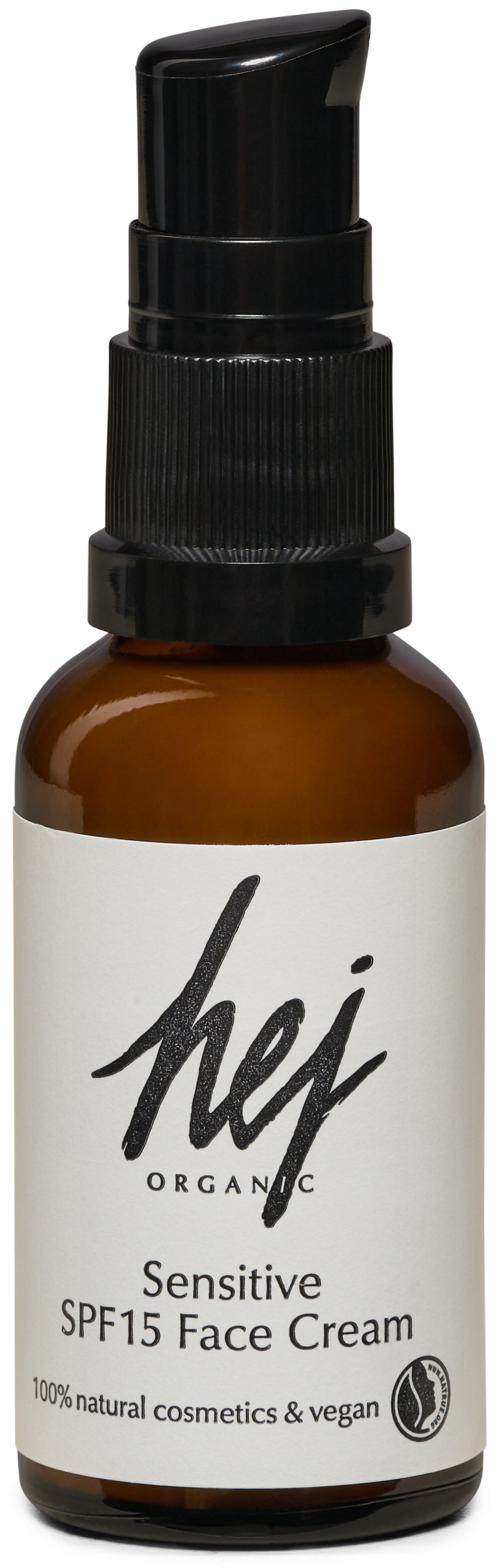 Hej Organic Pleťový krém pro citlivou pleť SPF 15 (30 ml) - s ovsem