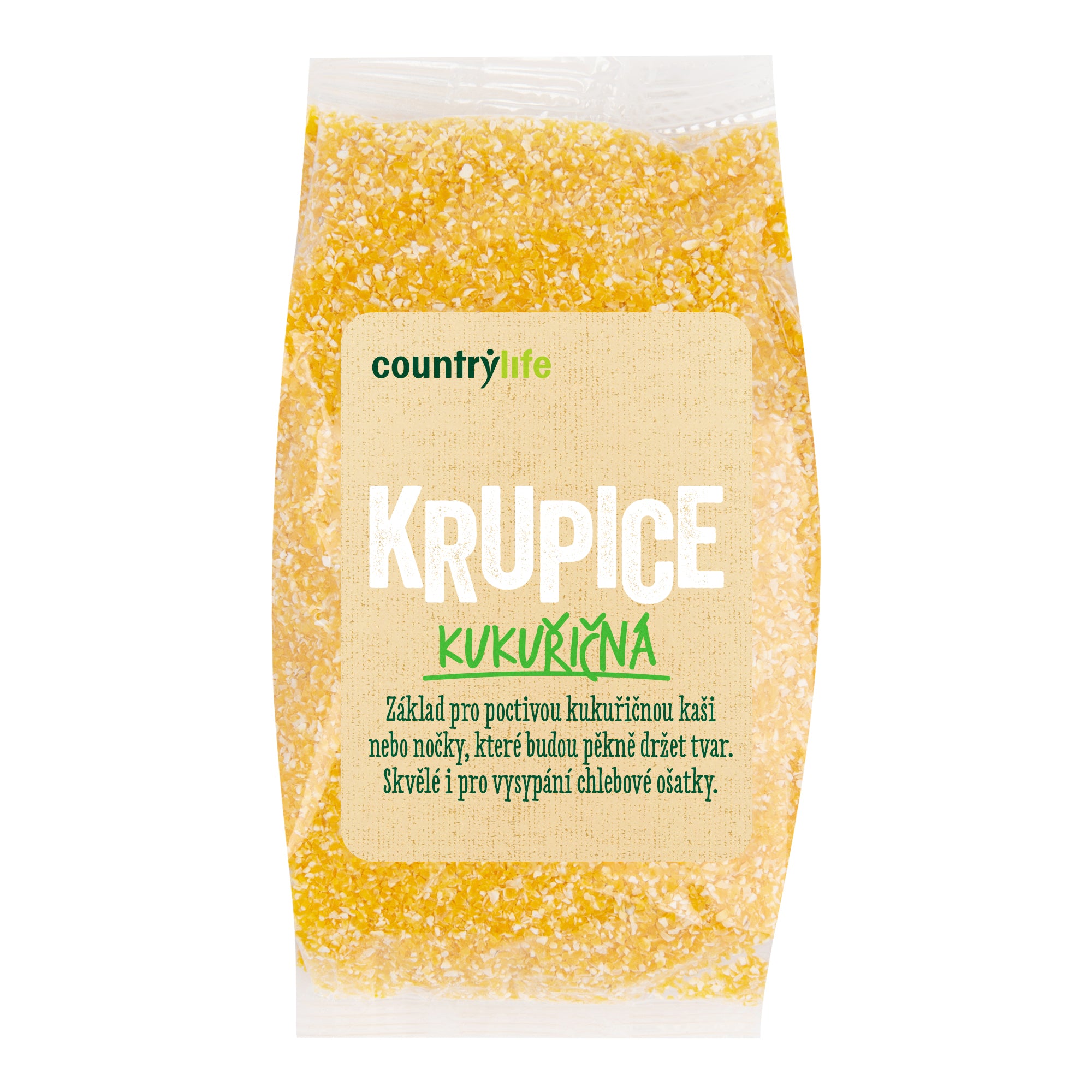 Krupice kukuřičná 400 g   COUNTRY LIFE Country Life