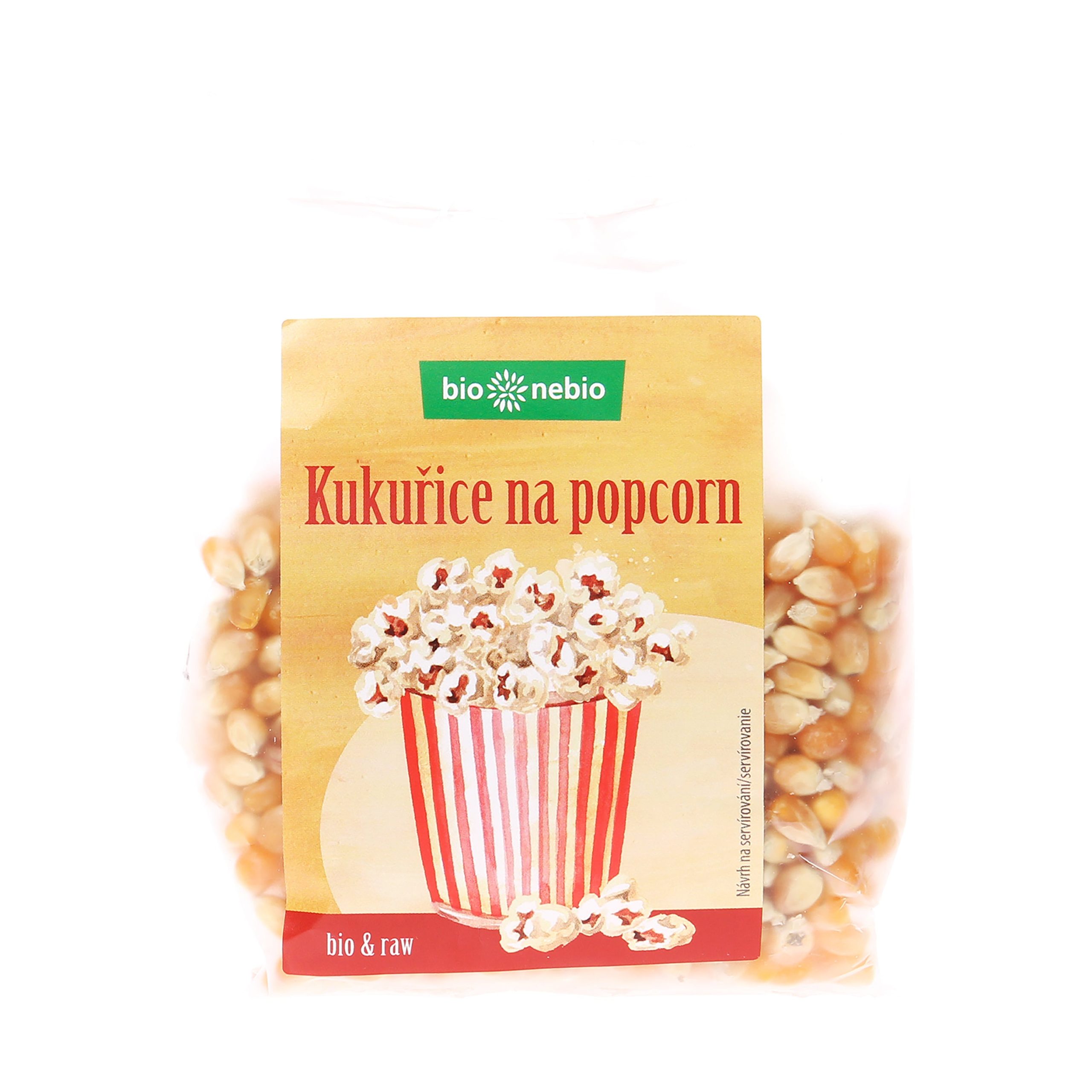 Kukuřice na popcorn 250 g BIO   BIO NEBIO Bio nebio