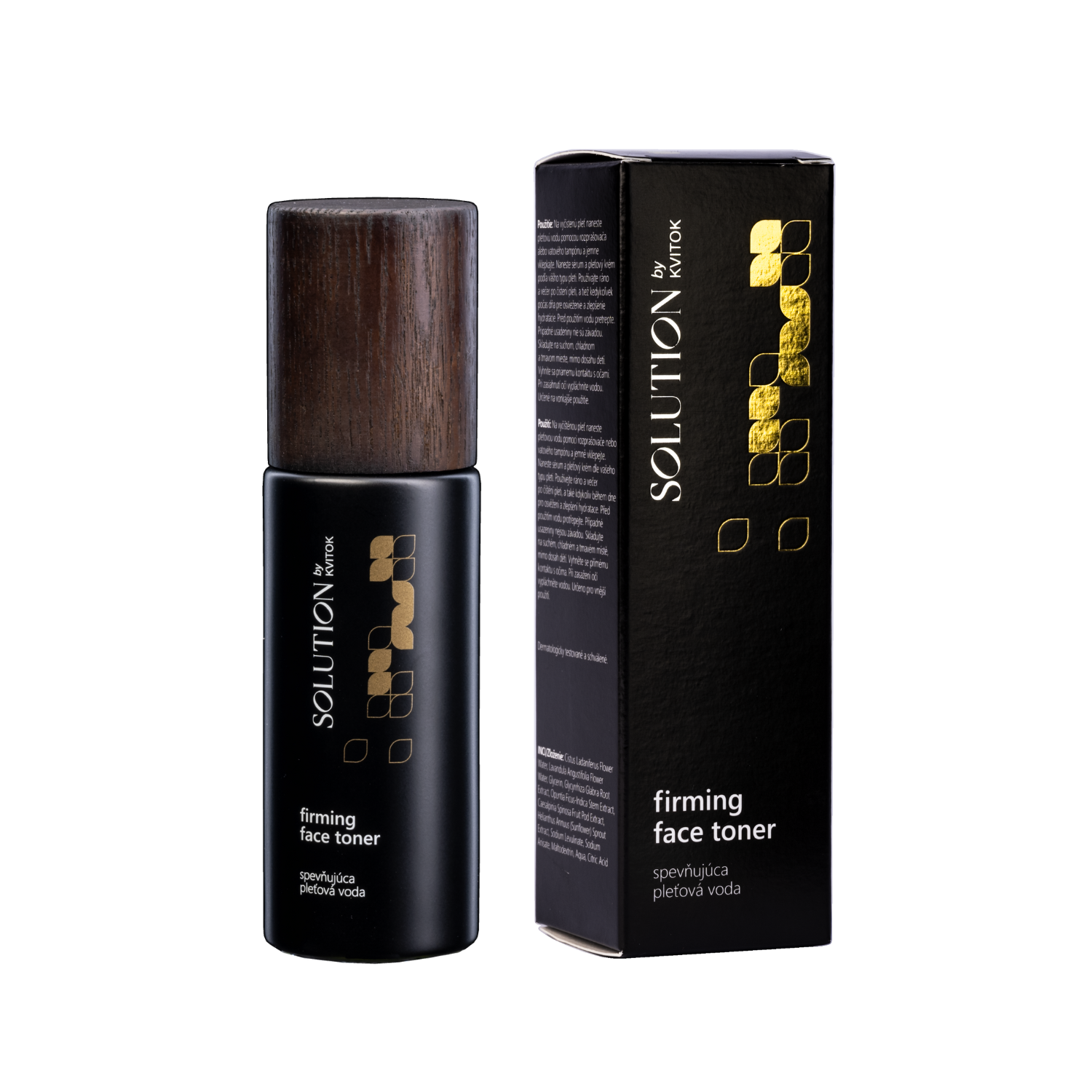 Kvitok Solution Zpevňující pleťová voda Well-aging (80 ml) - ideální pro zralou pleť Kvitok