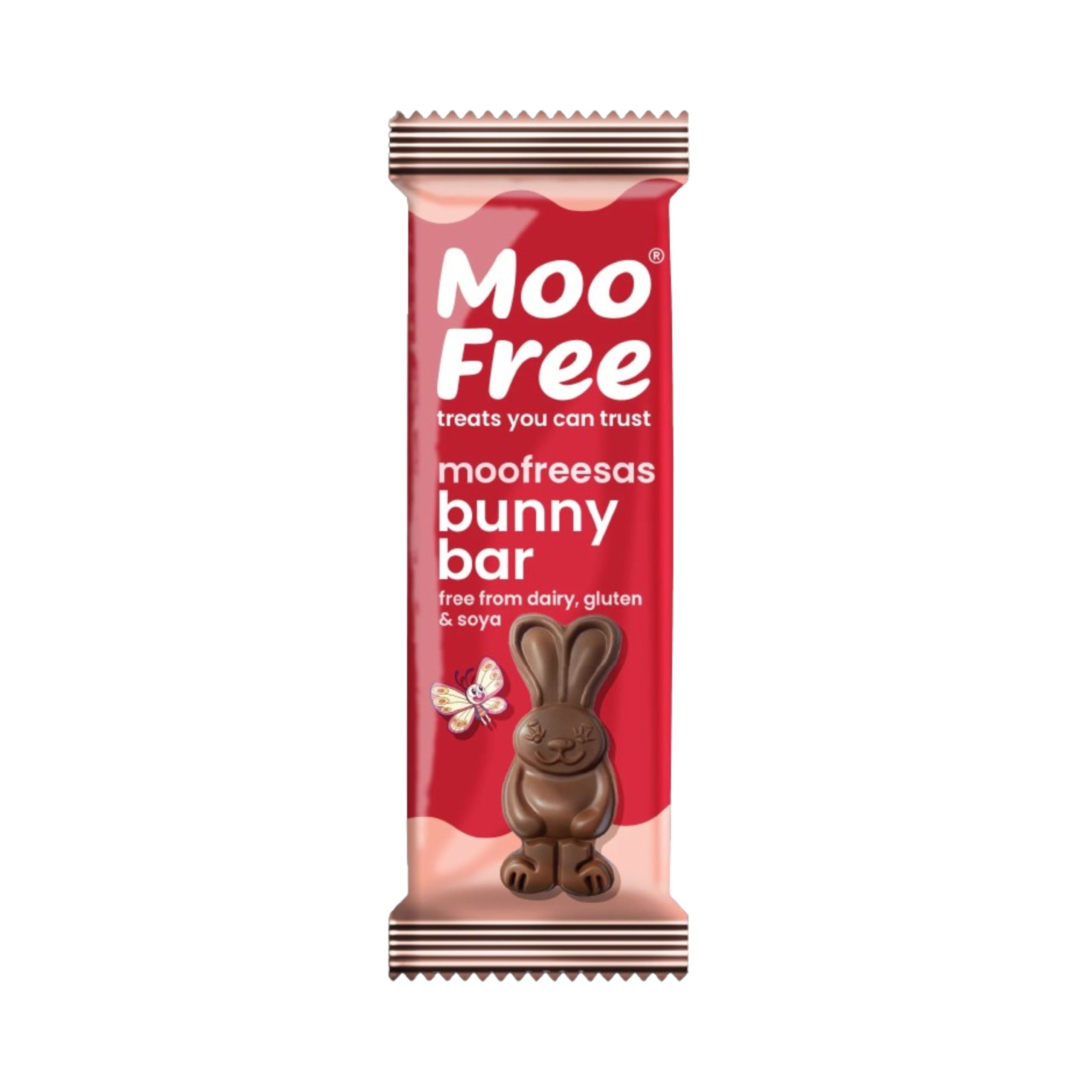 Moo free Zajíček kakaový velikonoční (30 g) Moo Free