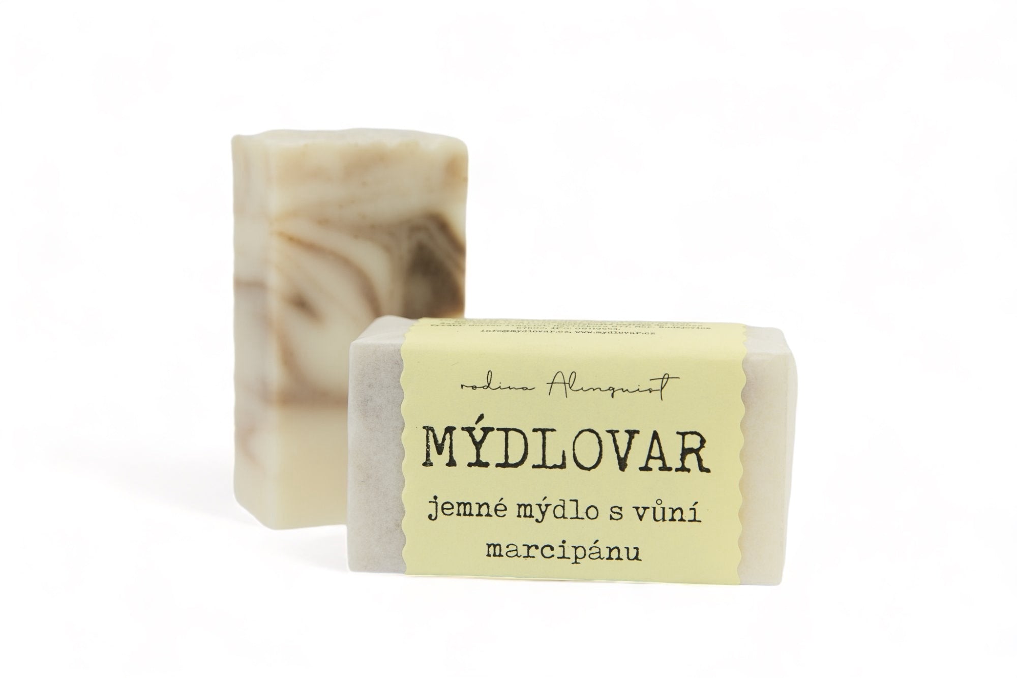 Mýdlovar Jemné mýdlo s vůní marcipánu (60 g) - i pro citlivou a dětskou pokožku Mýdlovar