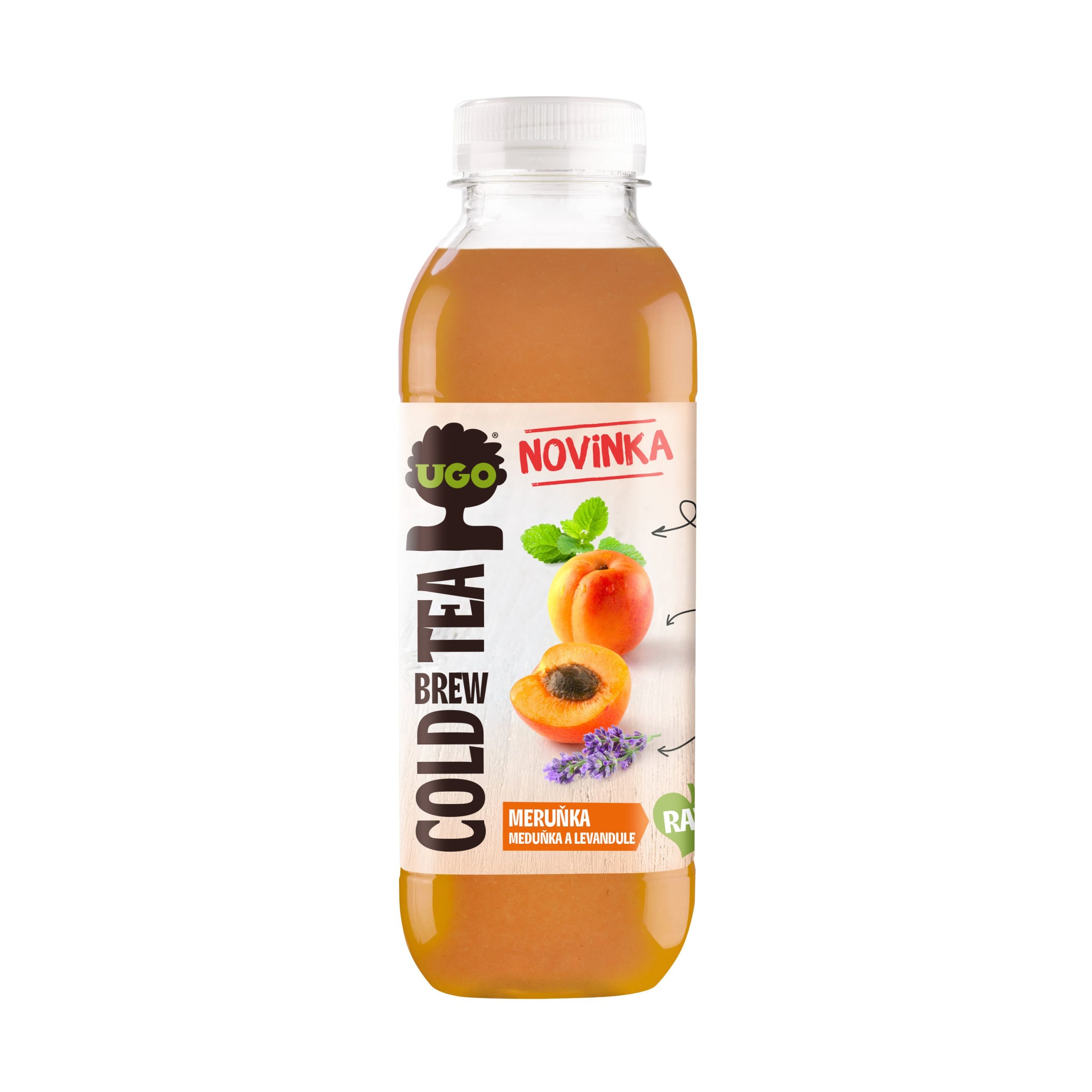 Nápoj Cold Brew Tea meruňka